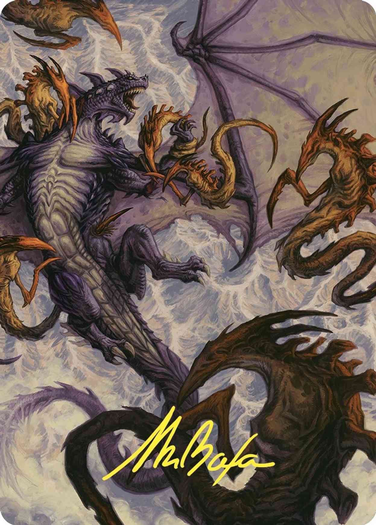 Kindred Dominance Art Card (Gold-Stamped Signature) magic card front