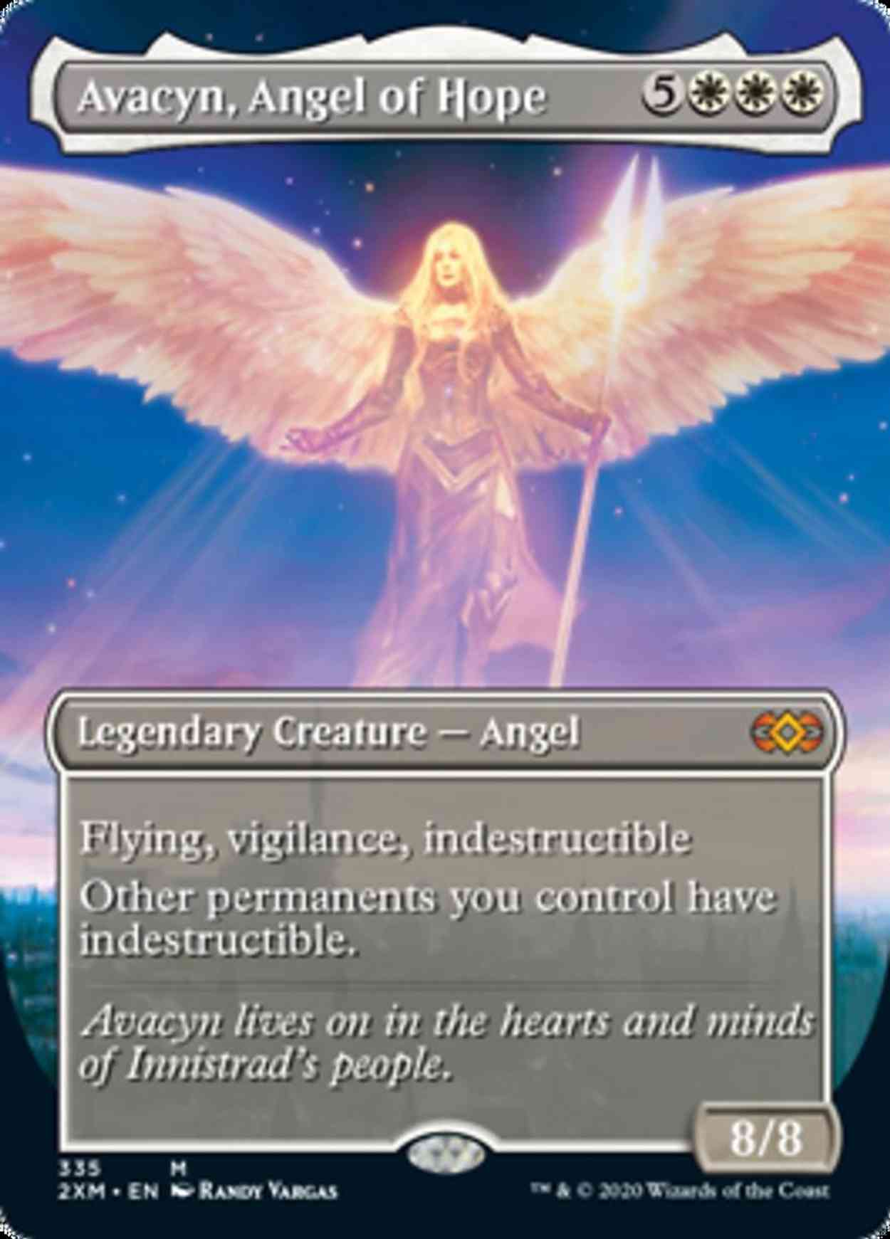 Avacyn, Angel of Hope (Borderless) magic card front