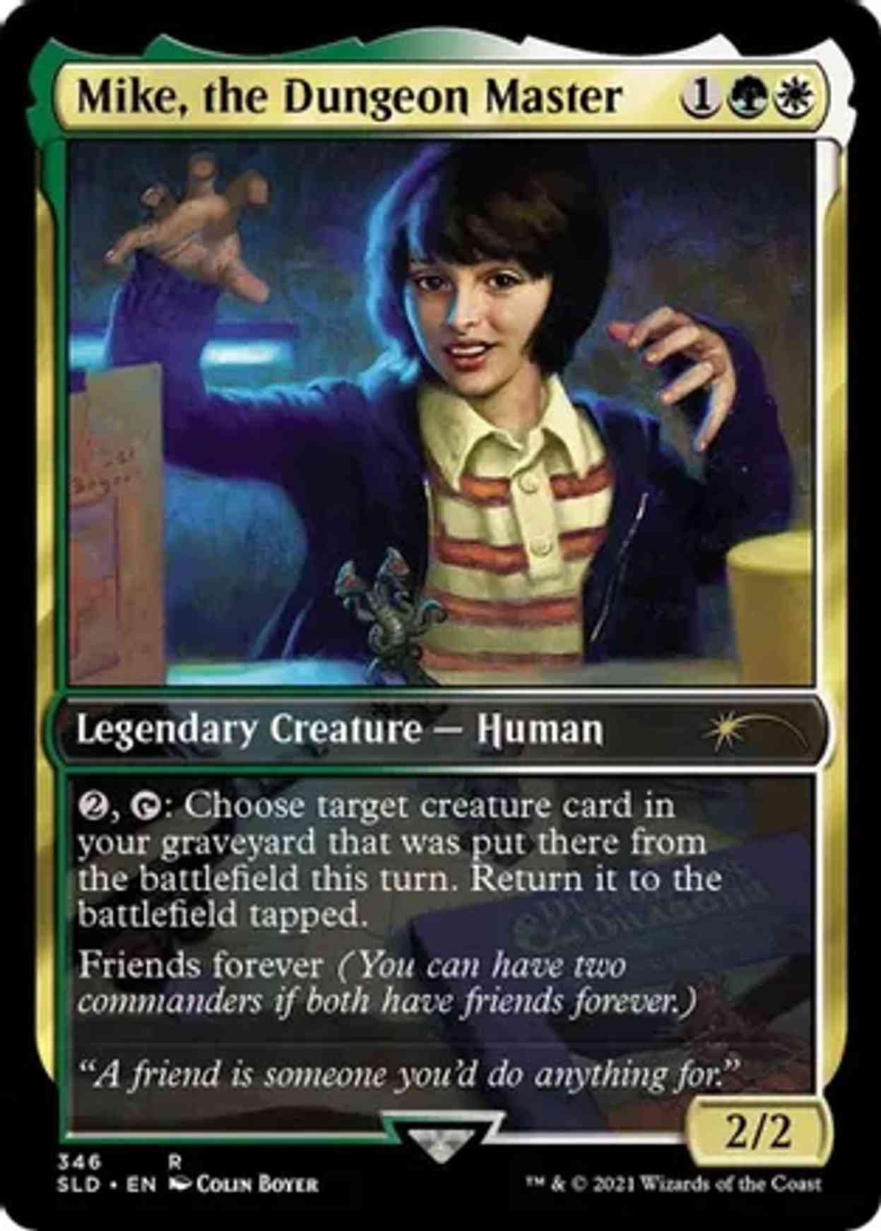 Mike, the Dungeon Master magic card front