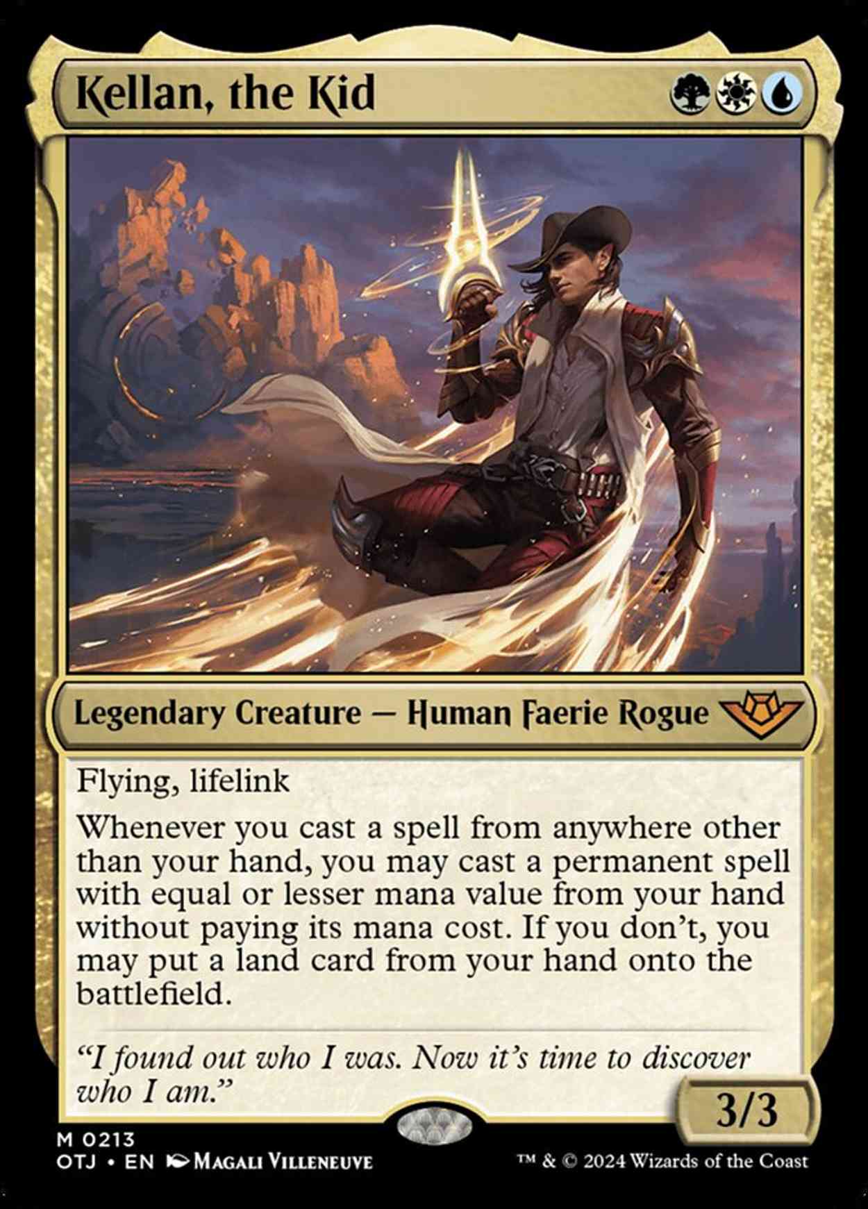 Kellan, the Kid magic card front
