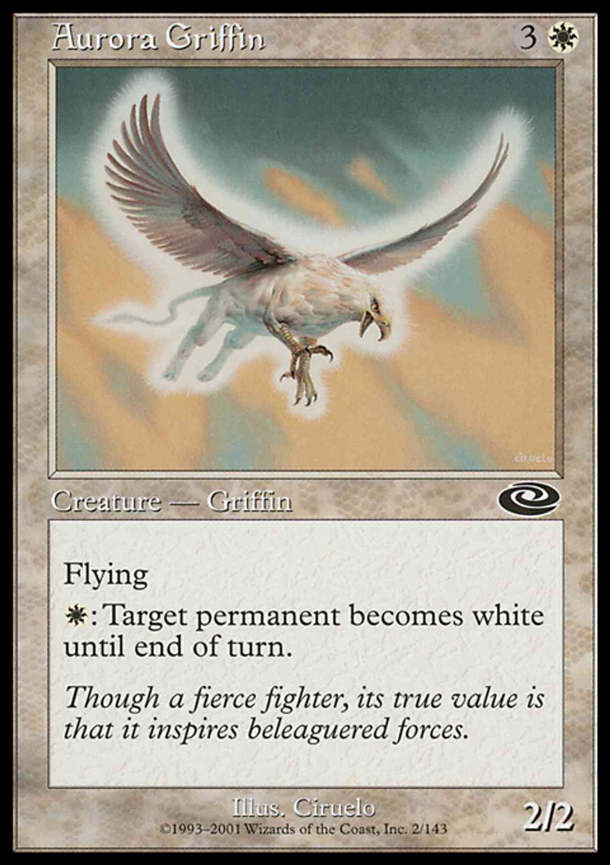 Aurora Griffin magic card front