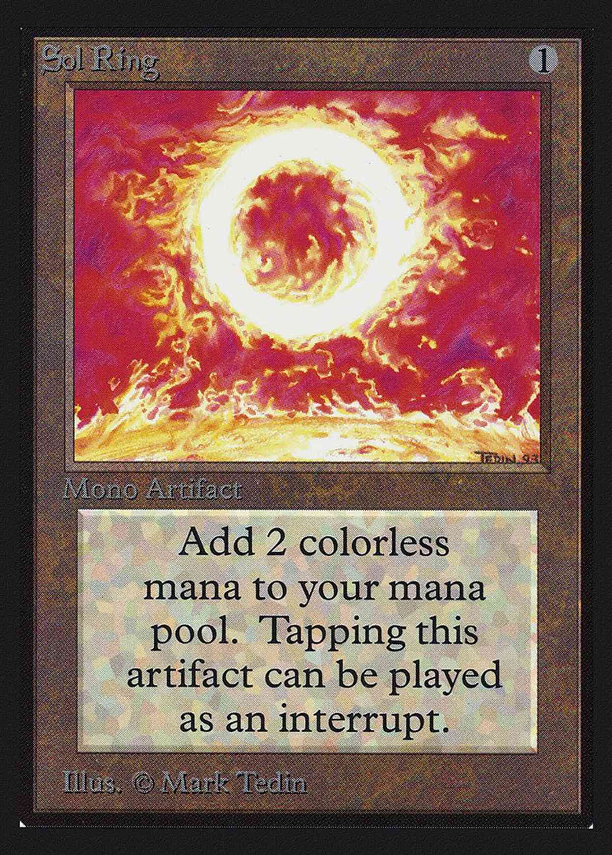 Sol Ring (IE) magic card front