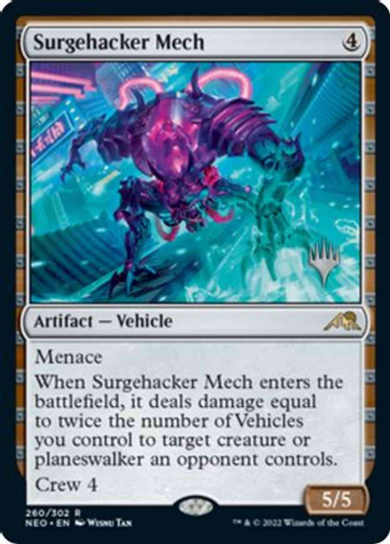 Surgehacker Mech magic card front