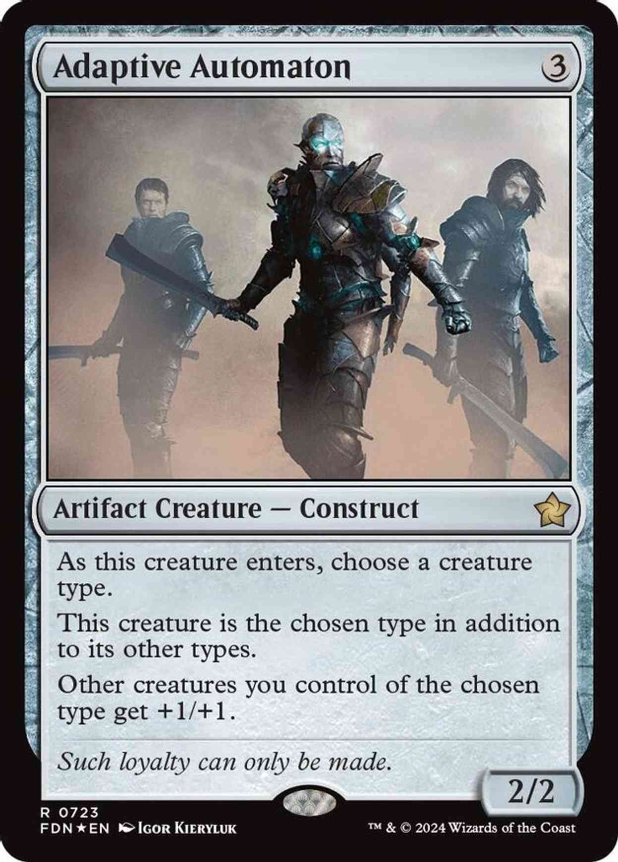 Adaptive Automaton magic card front