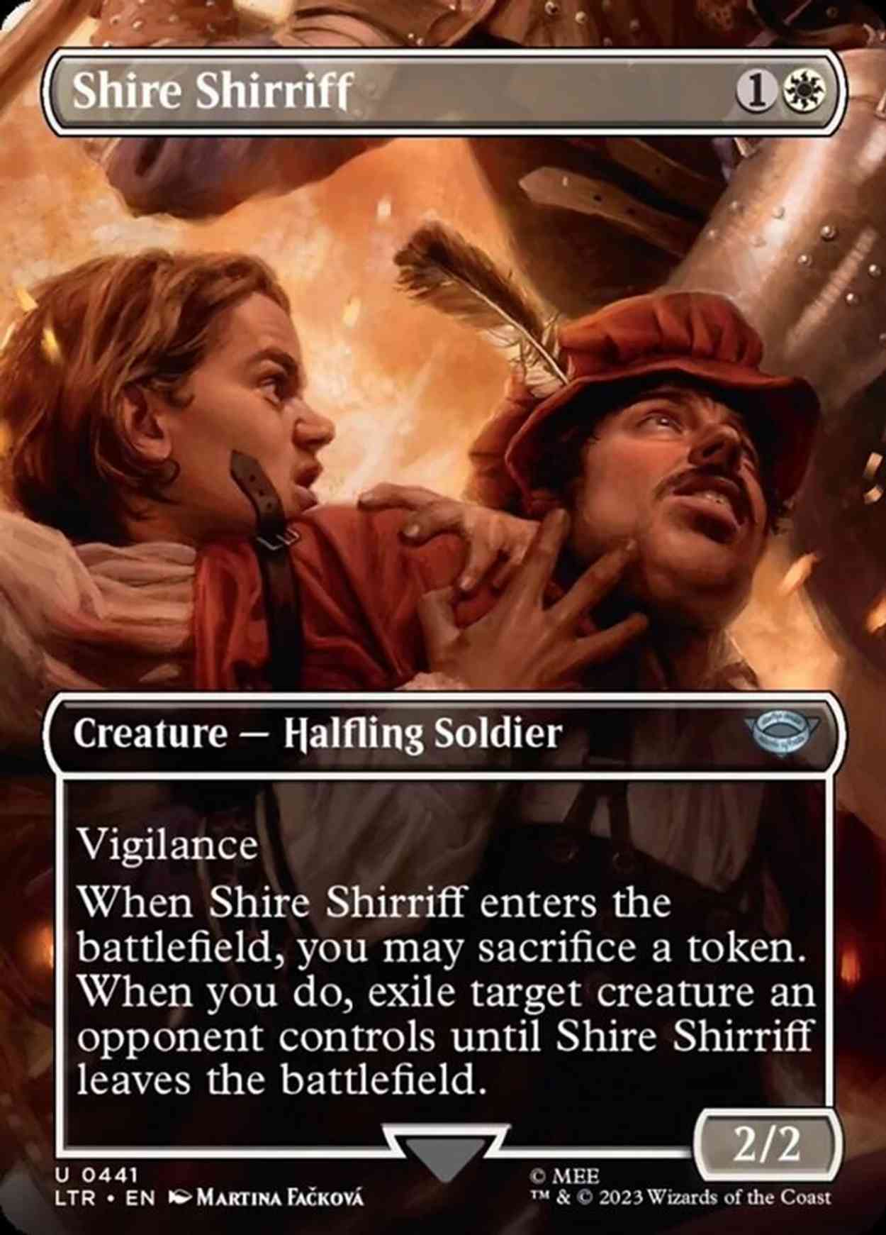 Shire Shirriff (Borderless) magic card front