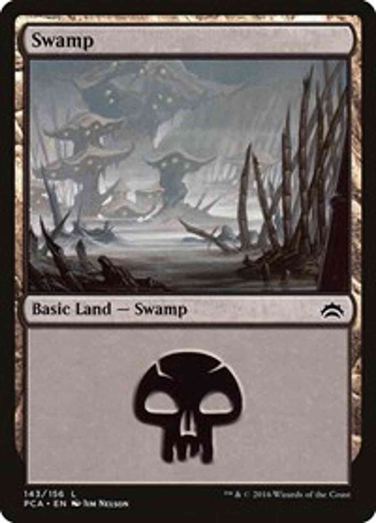Swamp (143) magic card front