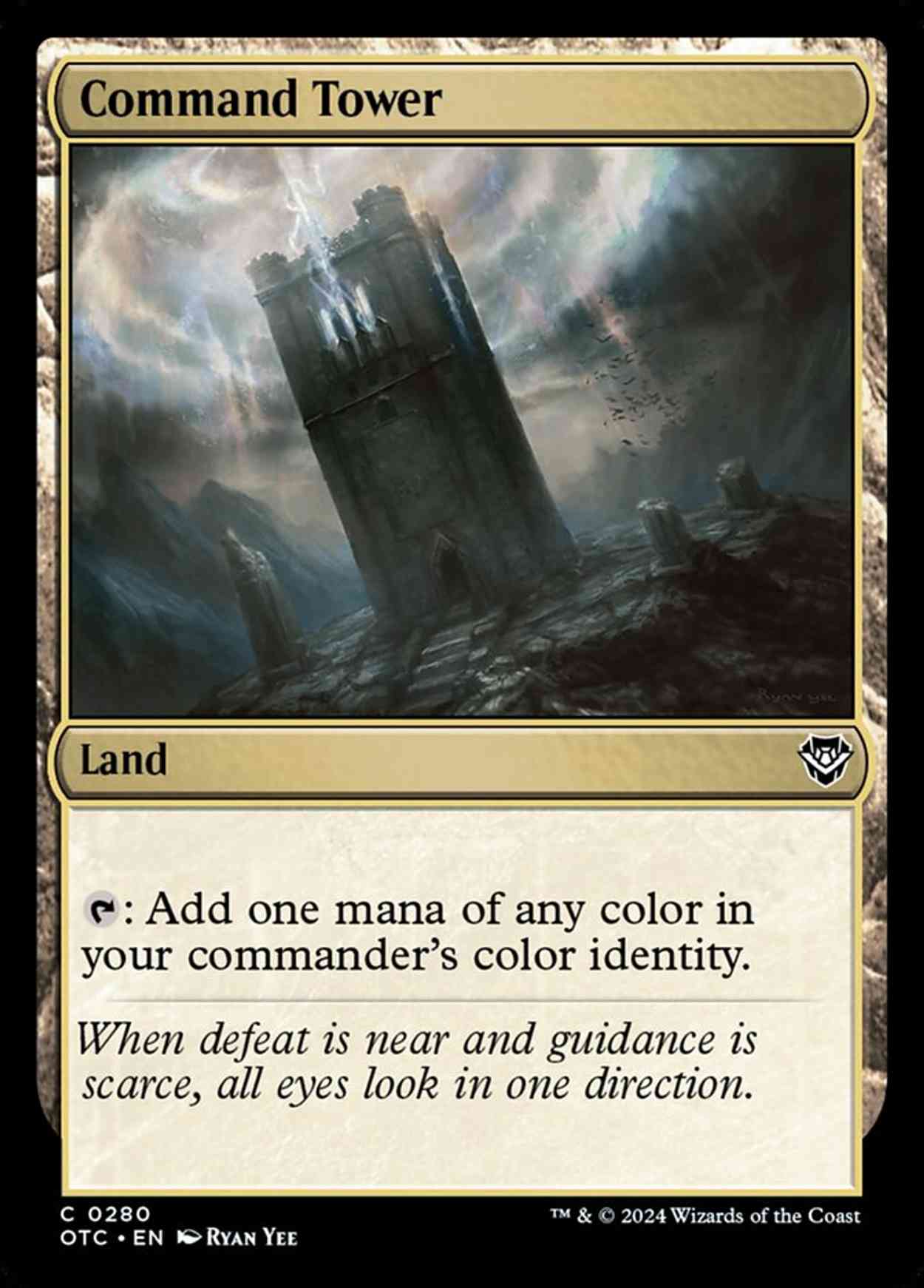 Command Tower magic card front