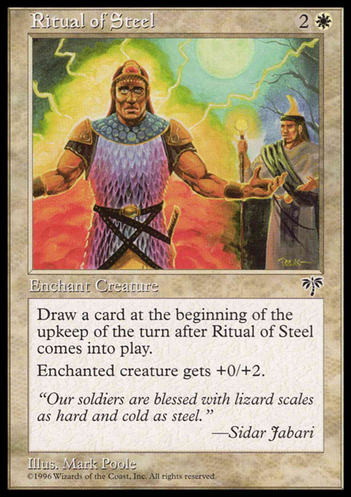 Ritual of Steel magic card front