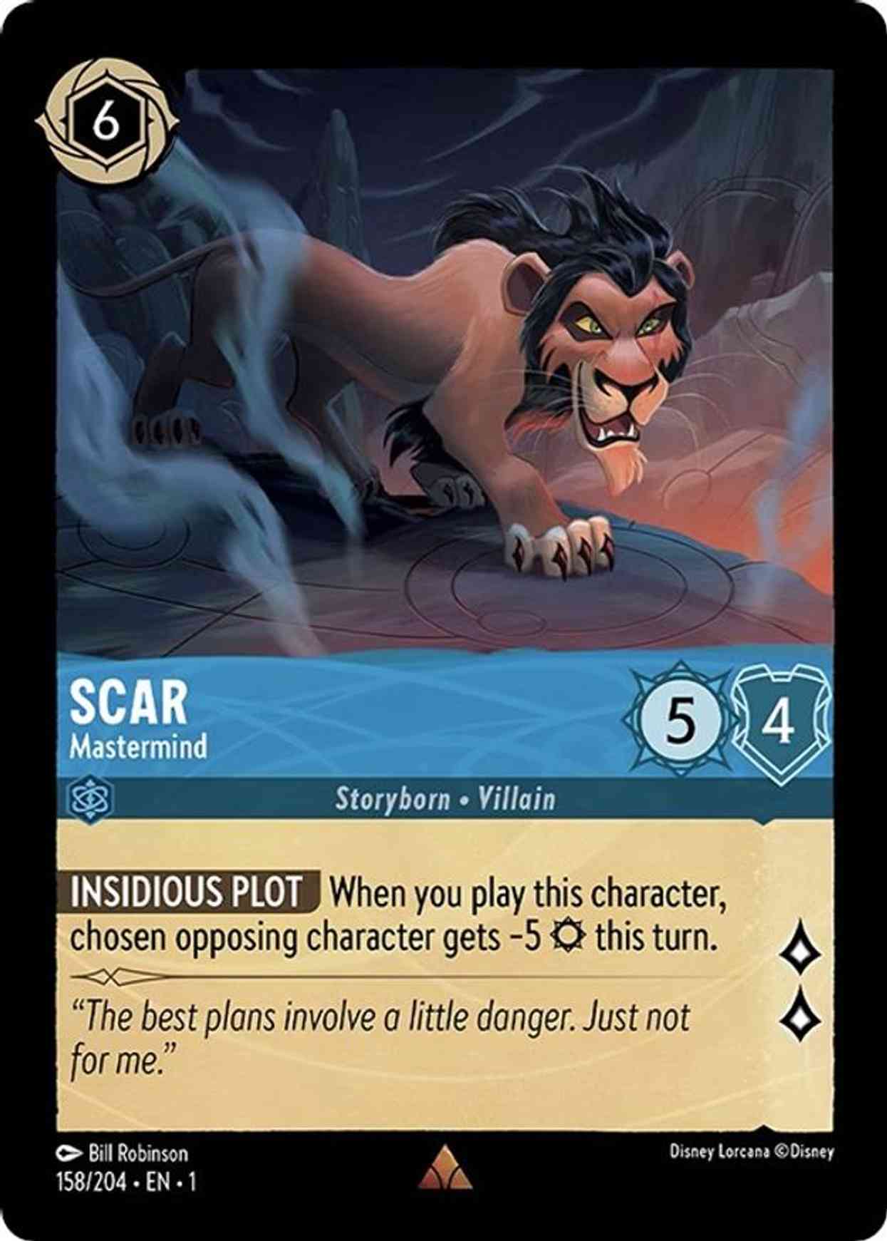 Scar - Mastermind magic card front