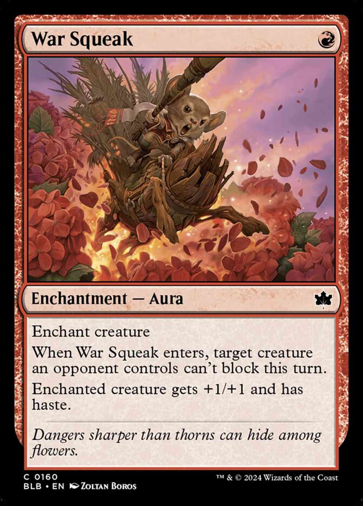 War Squeak magic card front