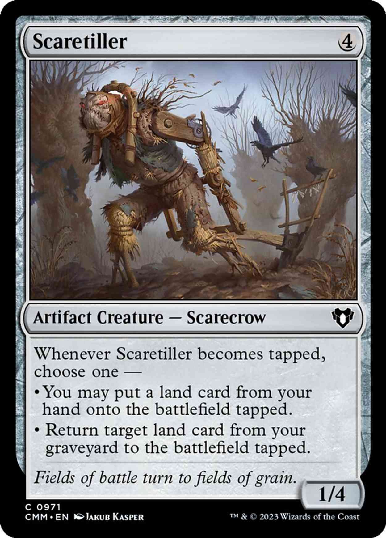 Scaretiller magic card front