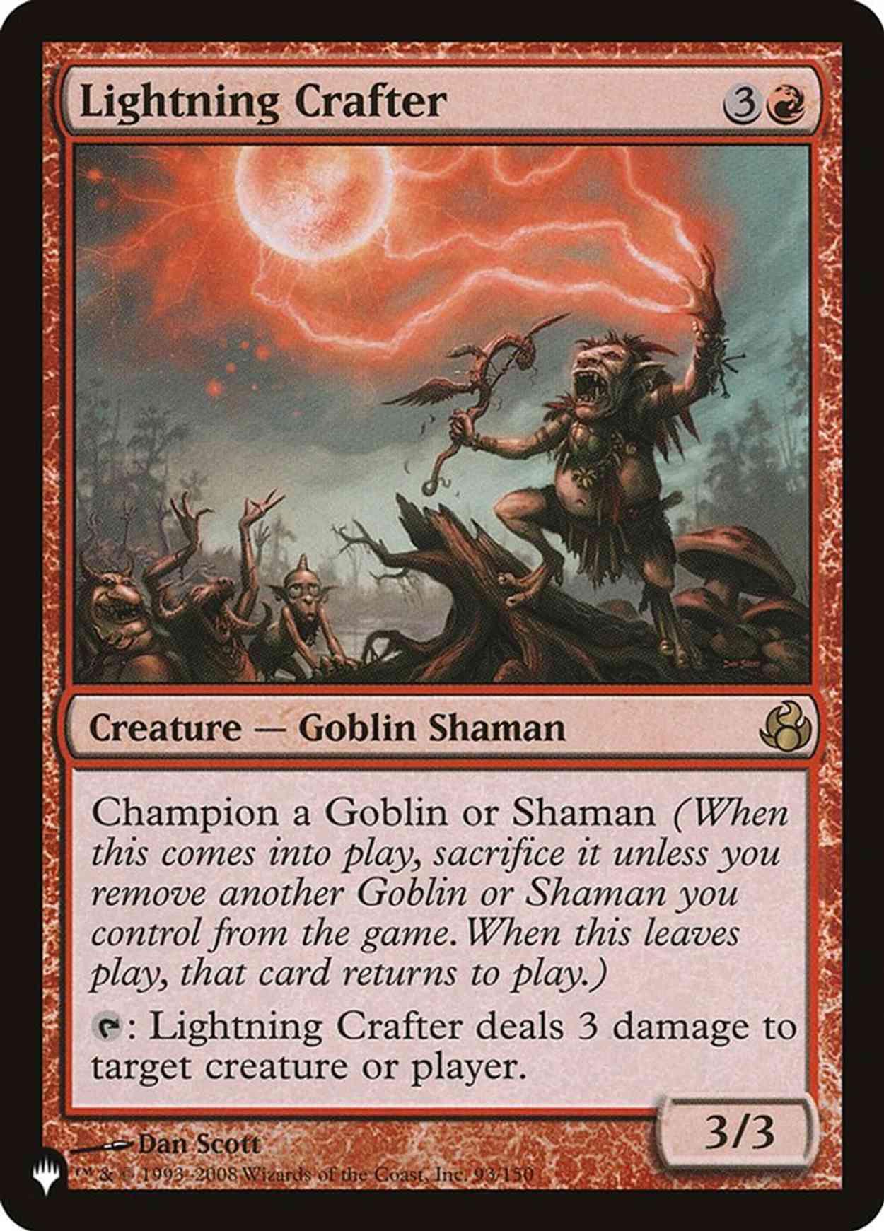 Lightning Crafter magic card front