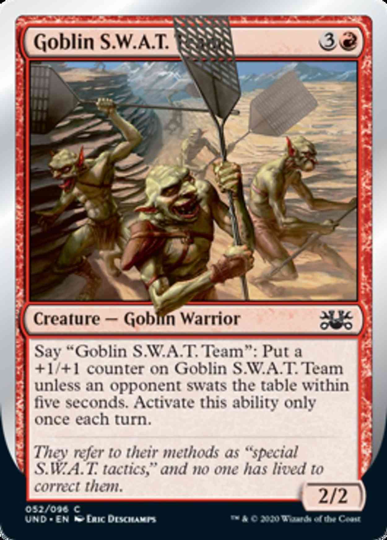 Goblin S.W.A.T. Team magic card front