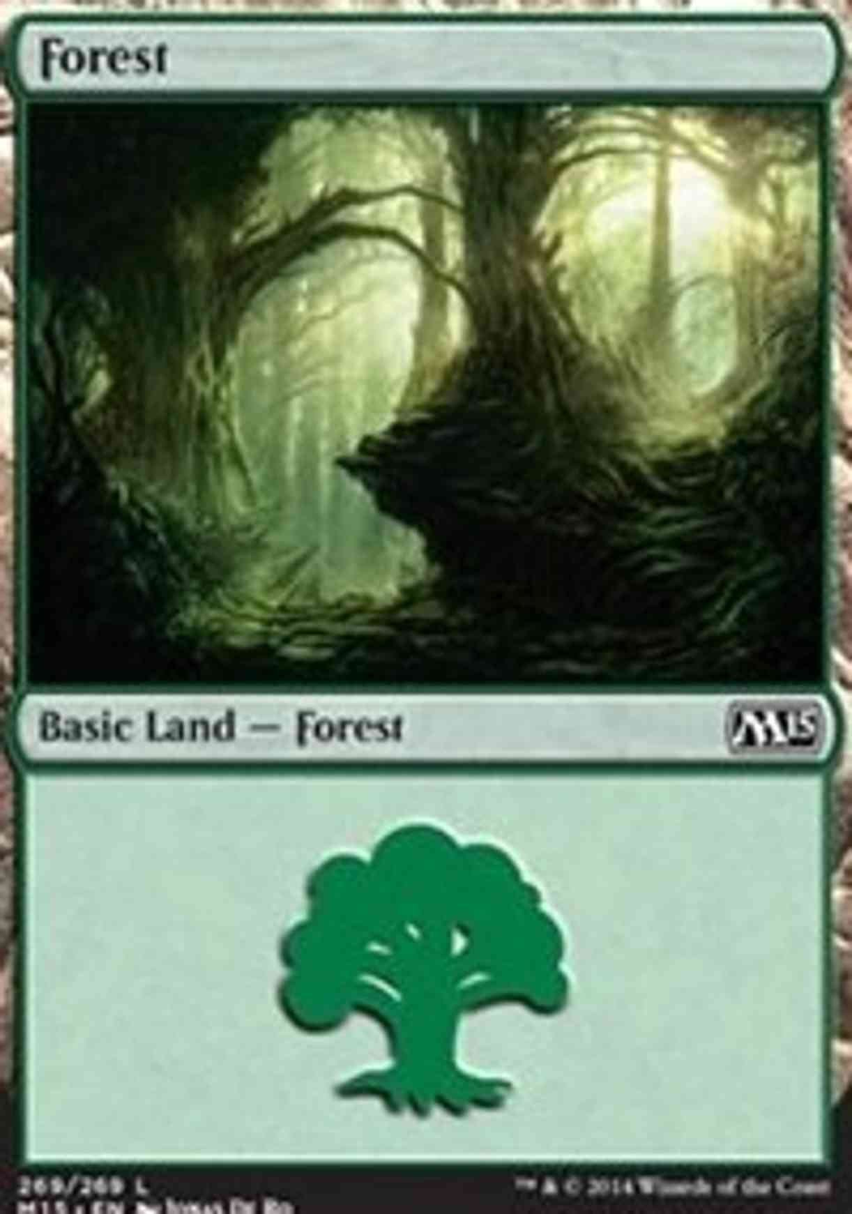 Forest (269) magic card front