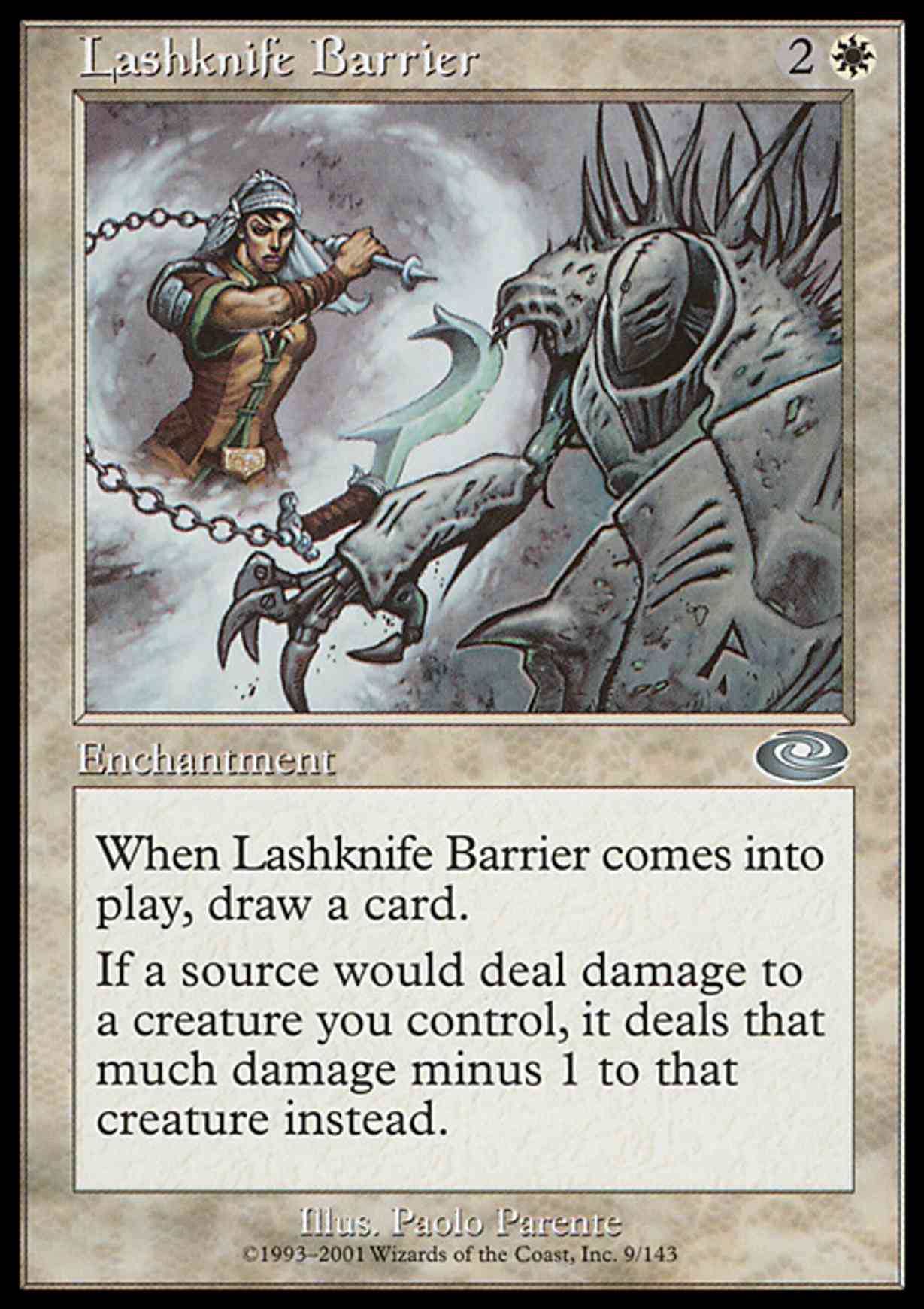 Lashknife Barrier magic card front