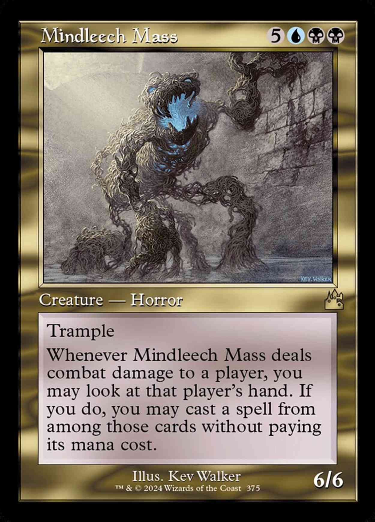 Mindleech Mass (Retro Frame) magic card front