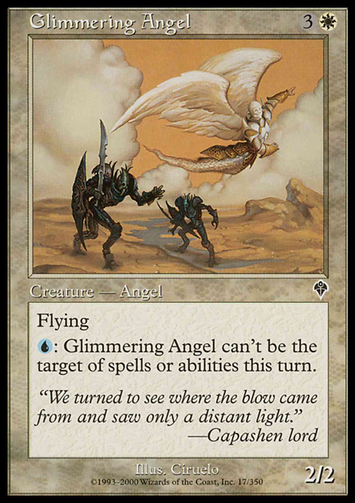 Glimmering Angel magic card front