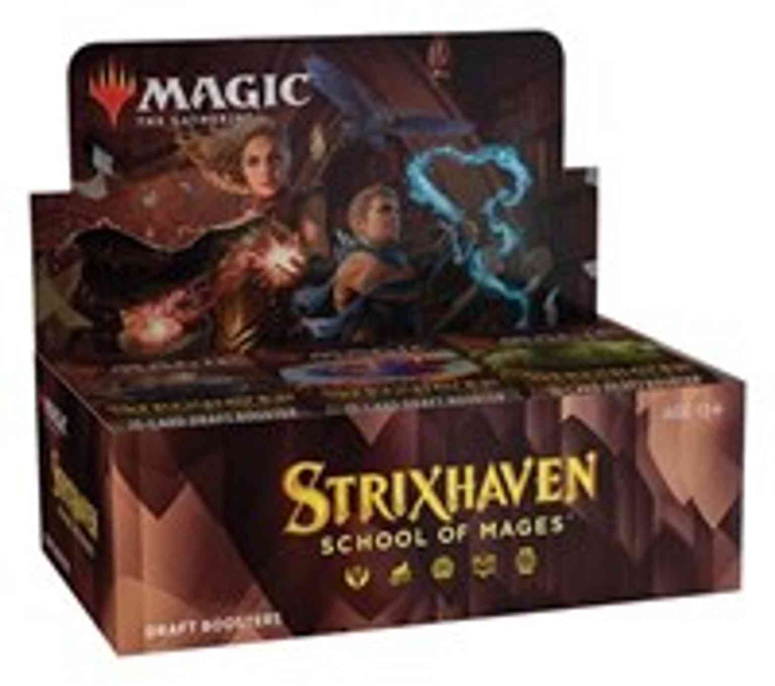 Strixhaven: School of Mages - Draft Booster Box magic card front