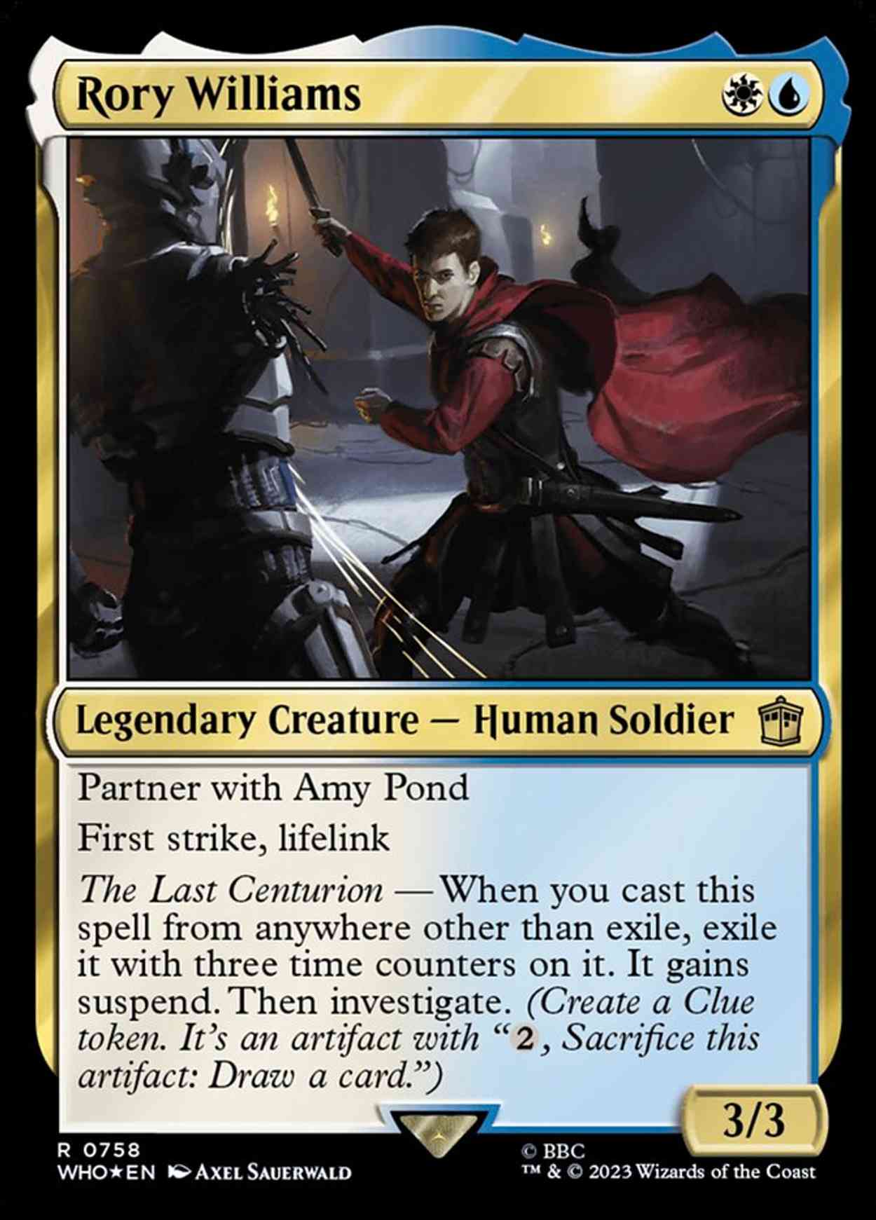 Rory Williams (Surge Foil) magic card front