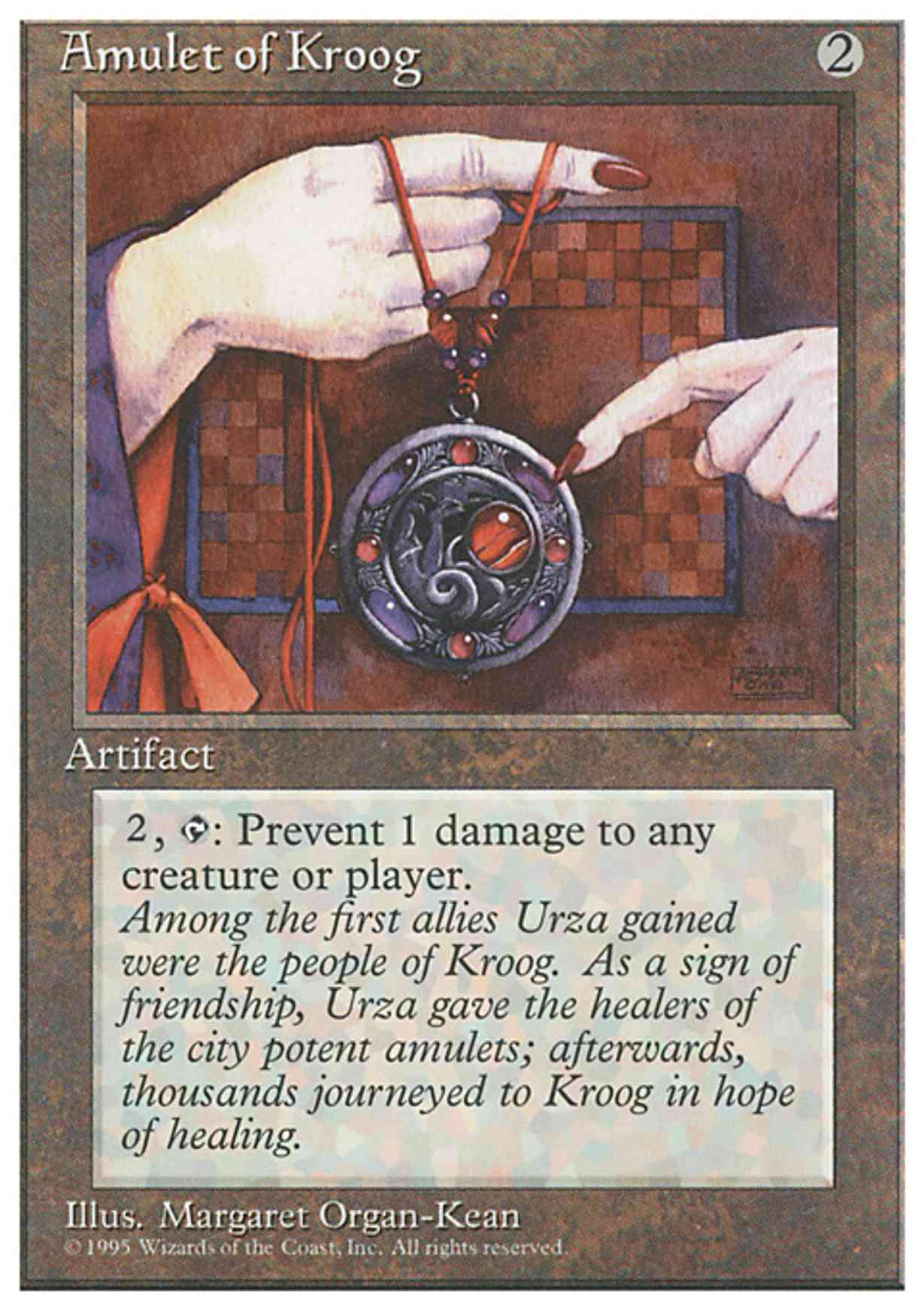 Amulet of Kroog magic card front