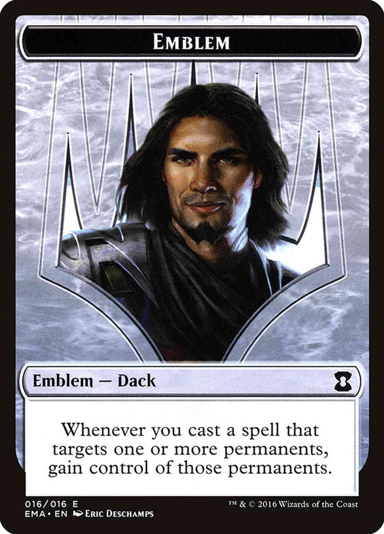 Emblem - Dack Fayden magic card front