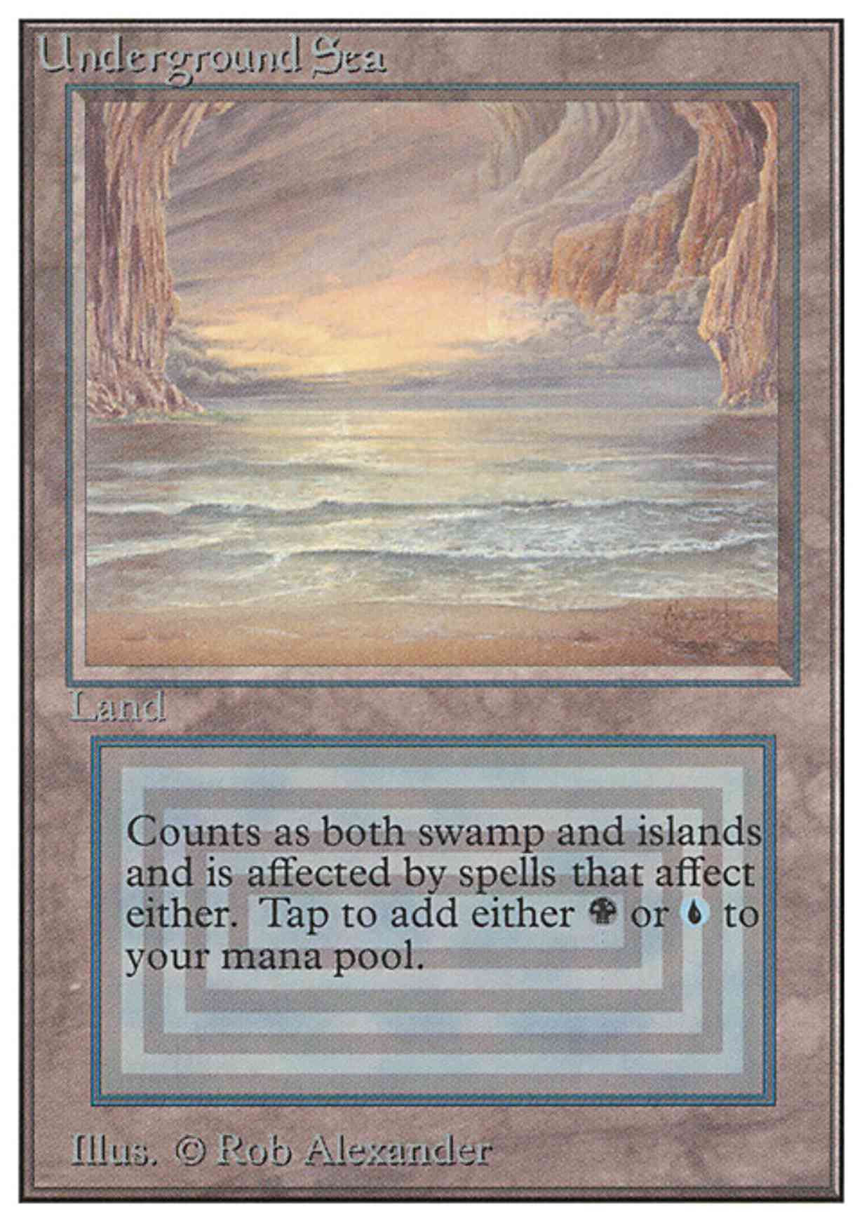 Underground Sea magic card front