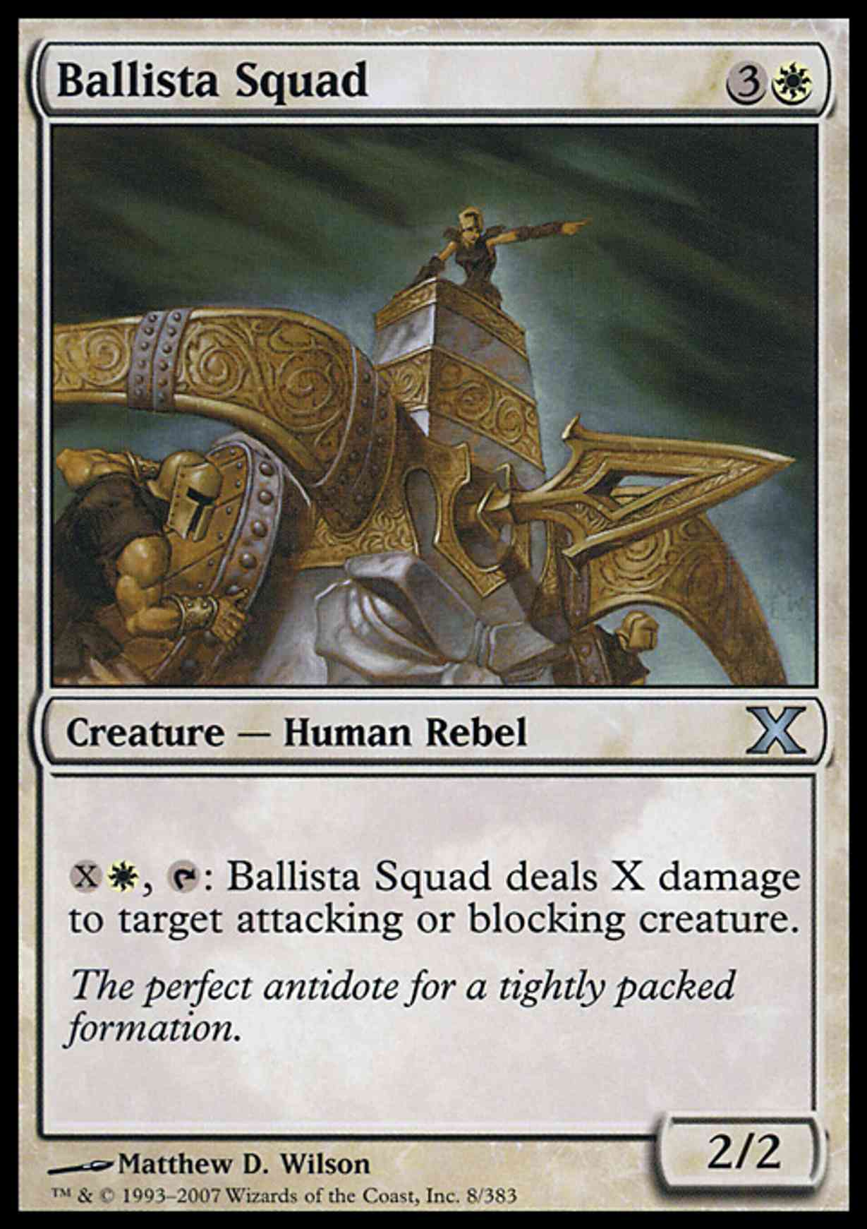 Ballista Squad magic card front