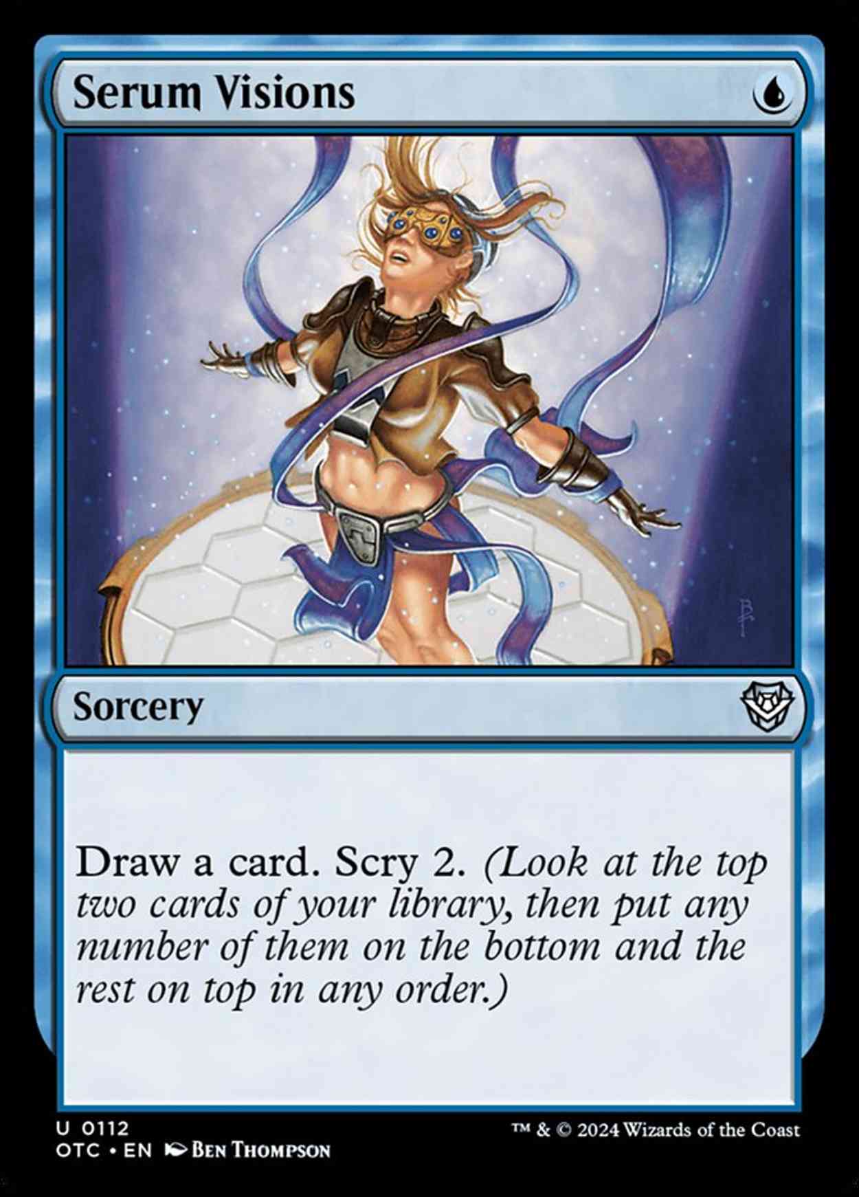 Serum Visions magic card front