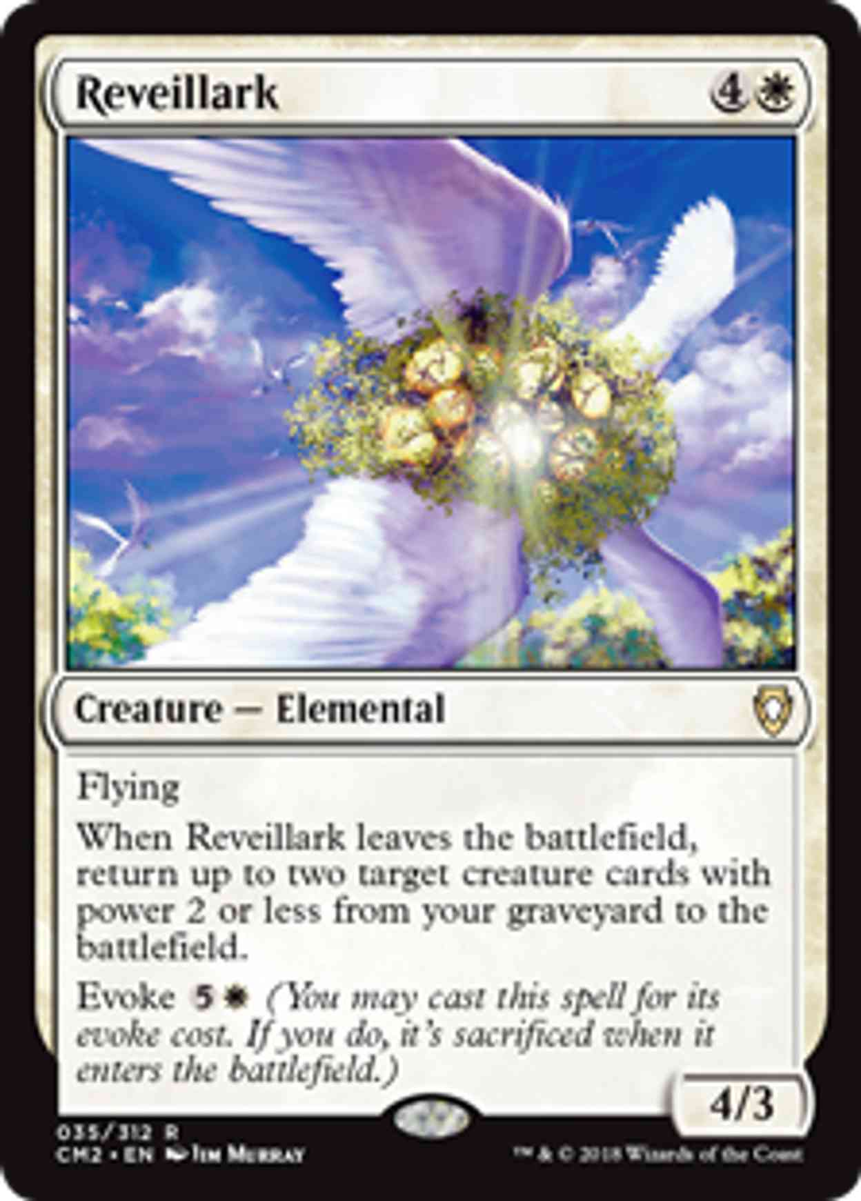 Reveillark magic card front