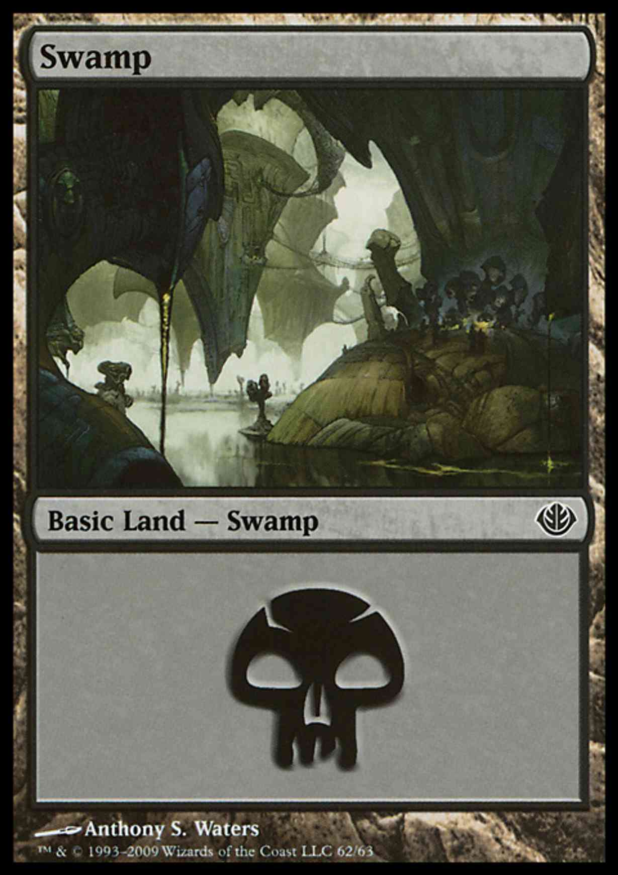 Swamp (62) magic card front