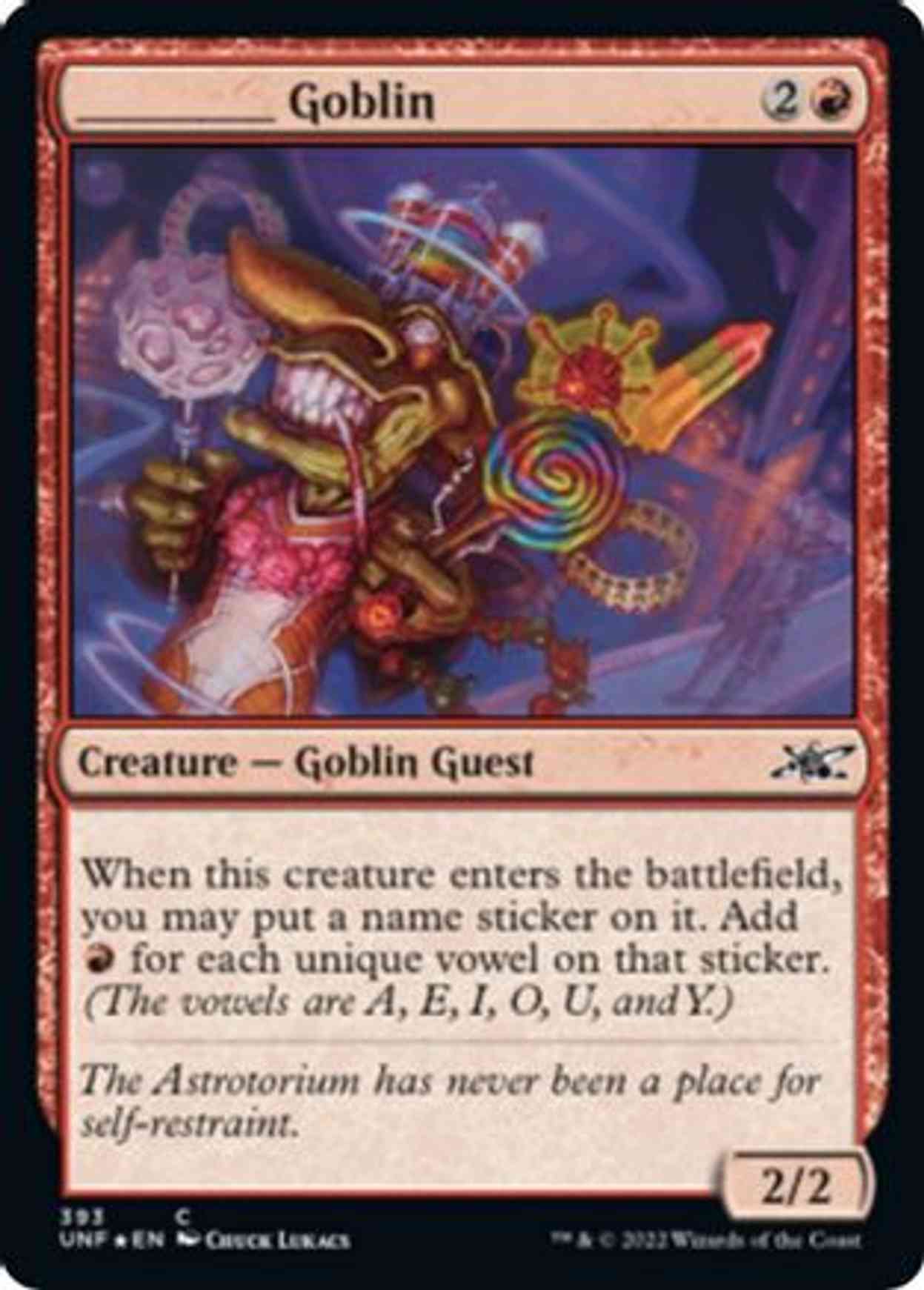 _____ Goblin (Galaxy Foil) magic card front