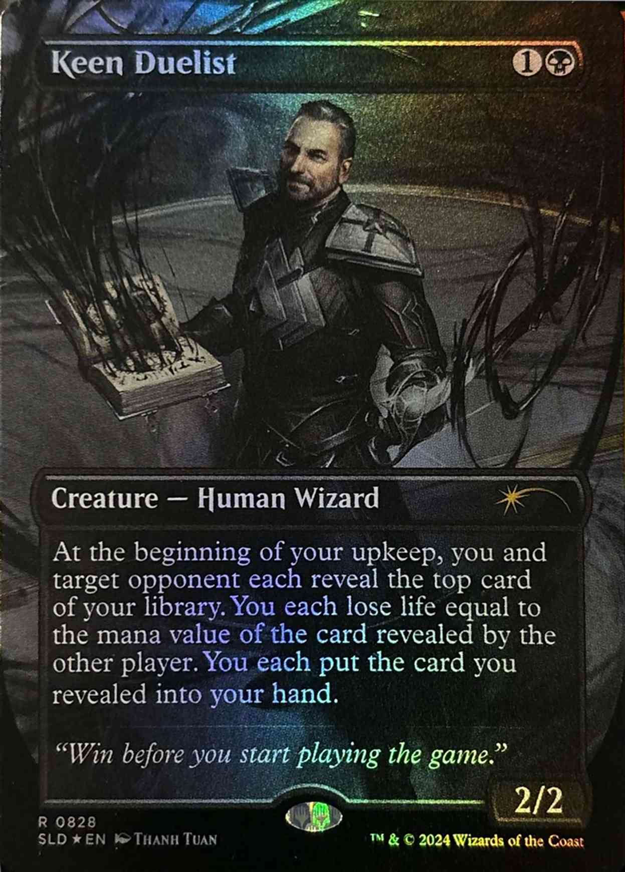 Keen Duelist magic card front