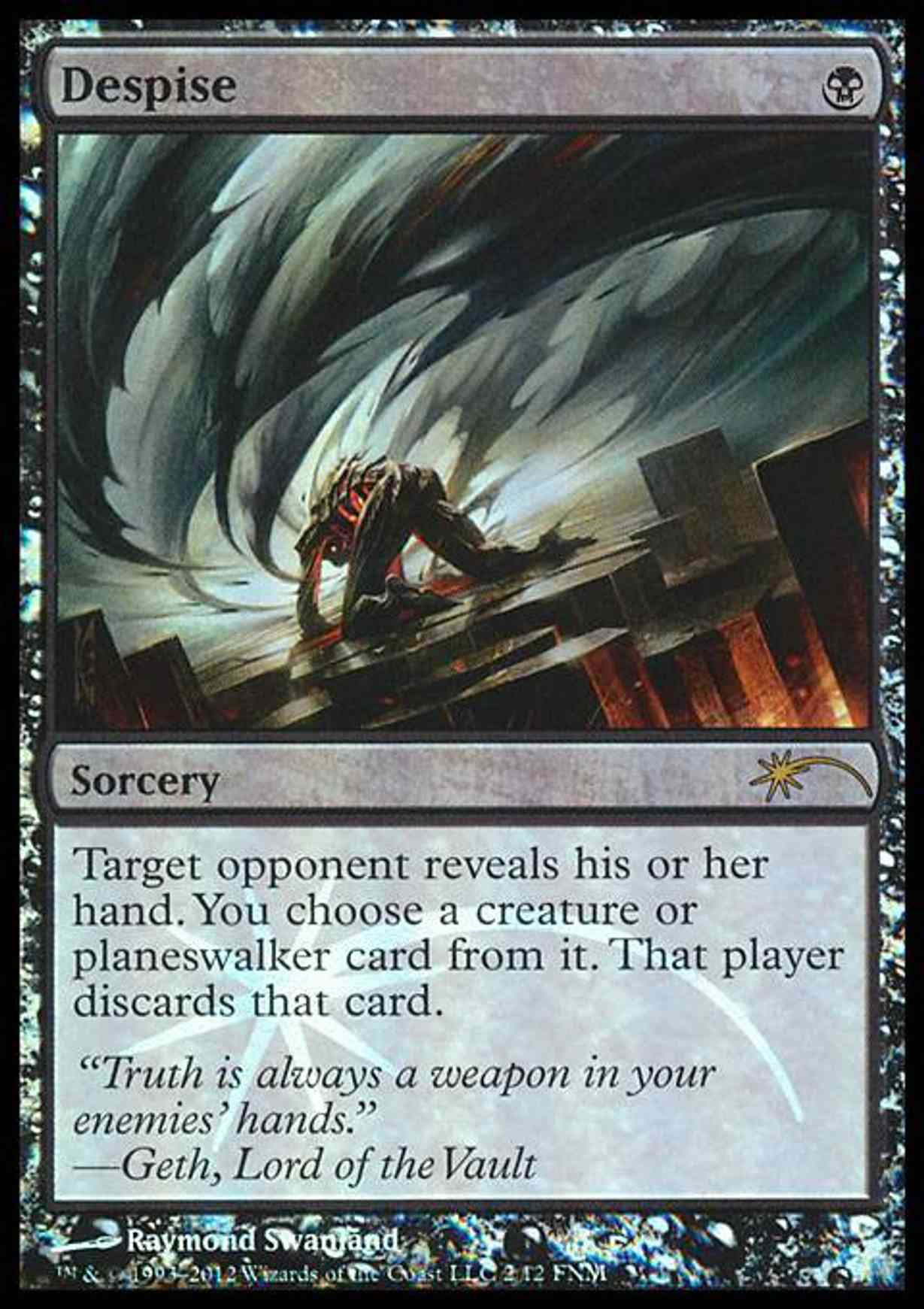 Despise magic card front