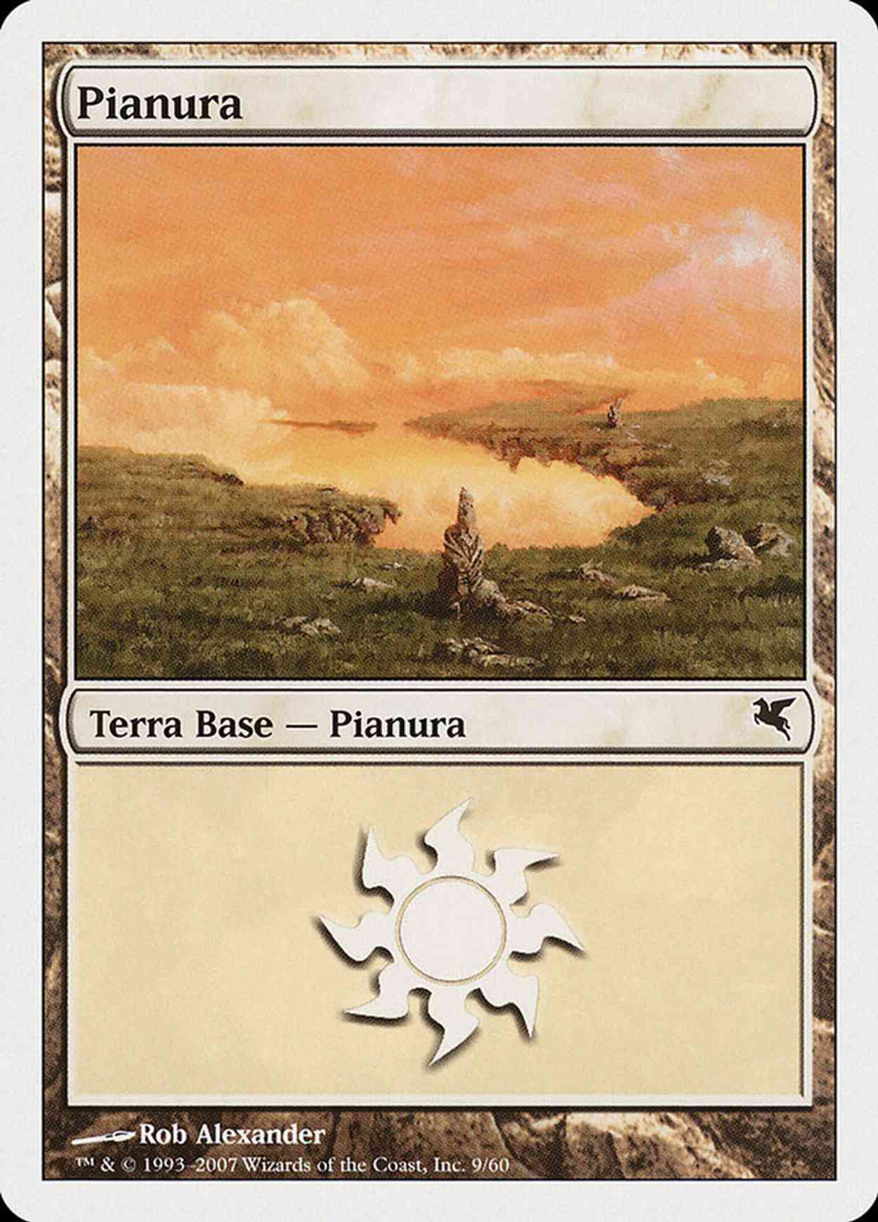 Plains (Retro Frame) magic card front