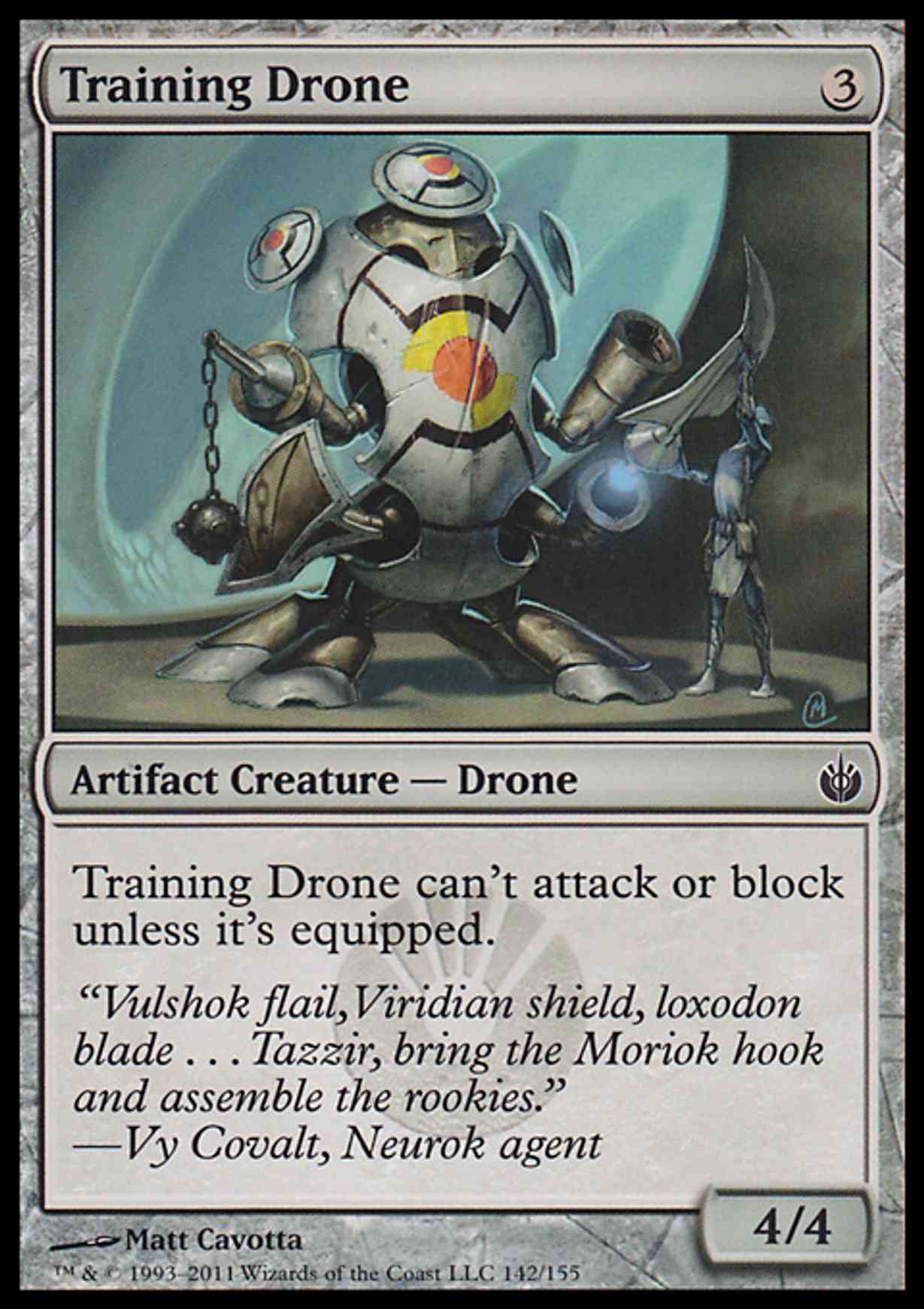 Training Drone magic card front