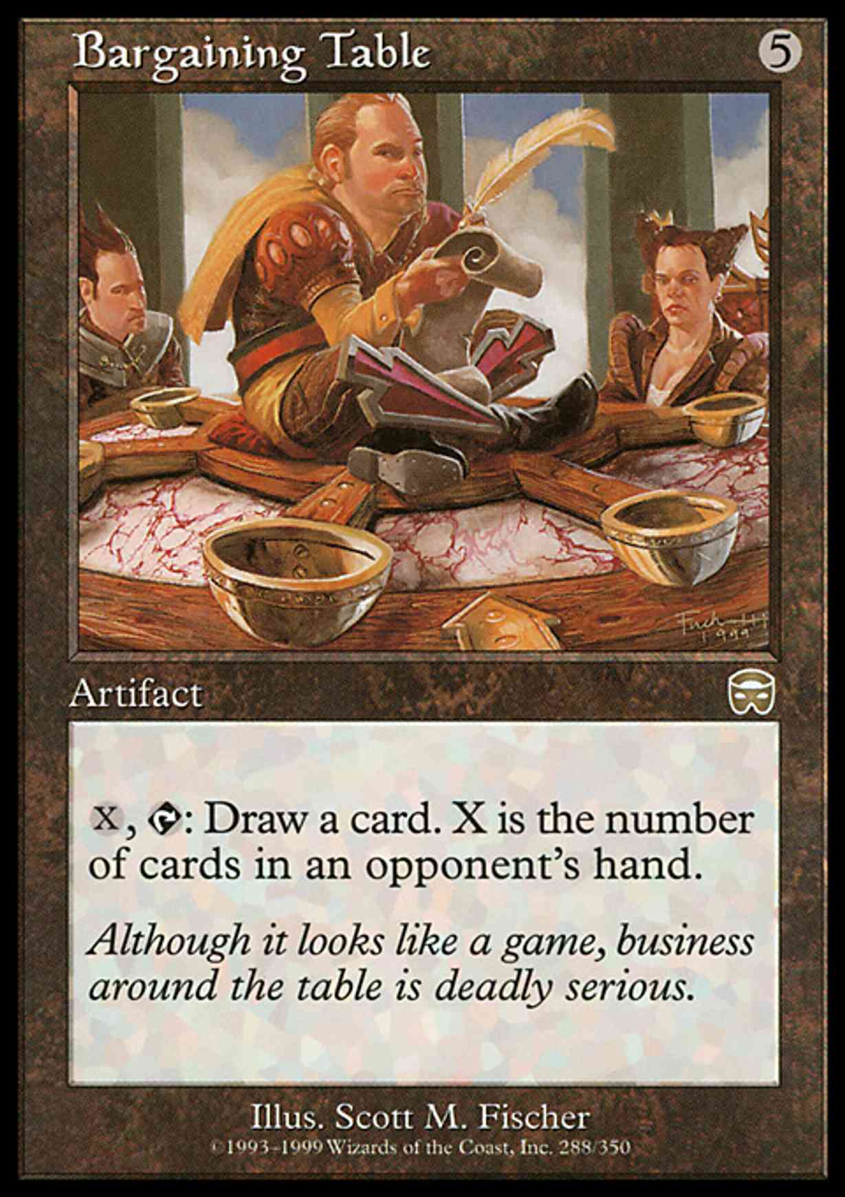 Bargaining Table magic card front