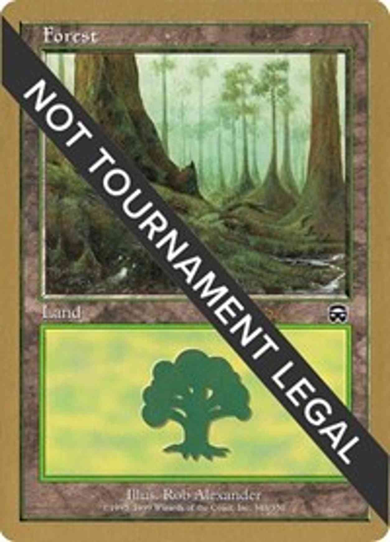 Forest (348) - 2001 Jan Tomcani (MMQ) magic card front