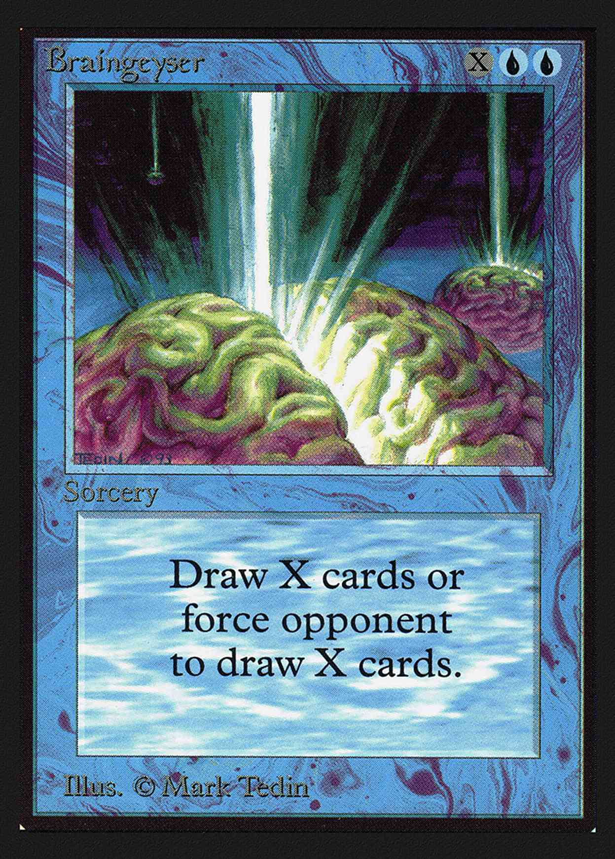 Braingeyser (IE) magic card front