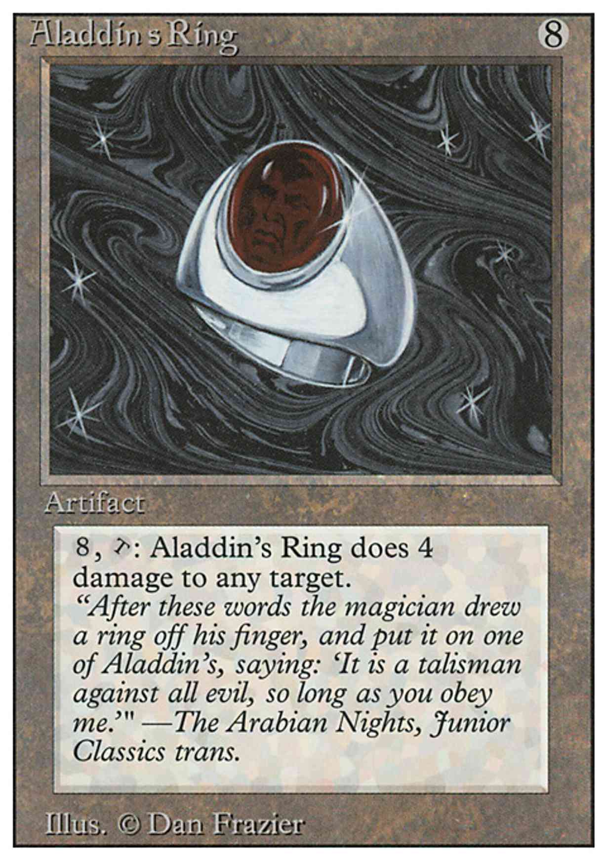 Aladdin's Ring magic card front