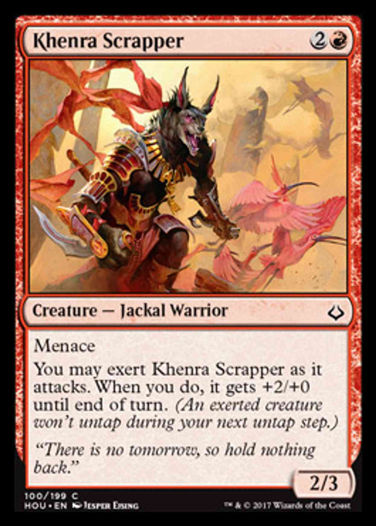 Khenra Scrapper magic card front