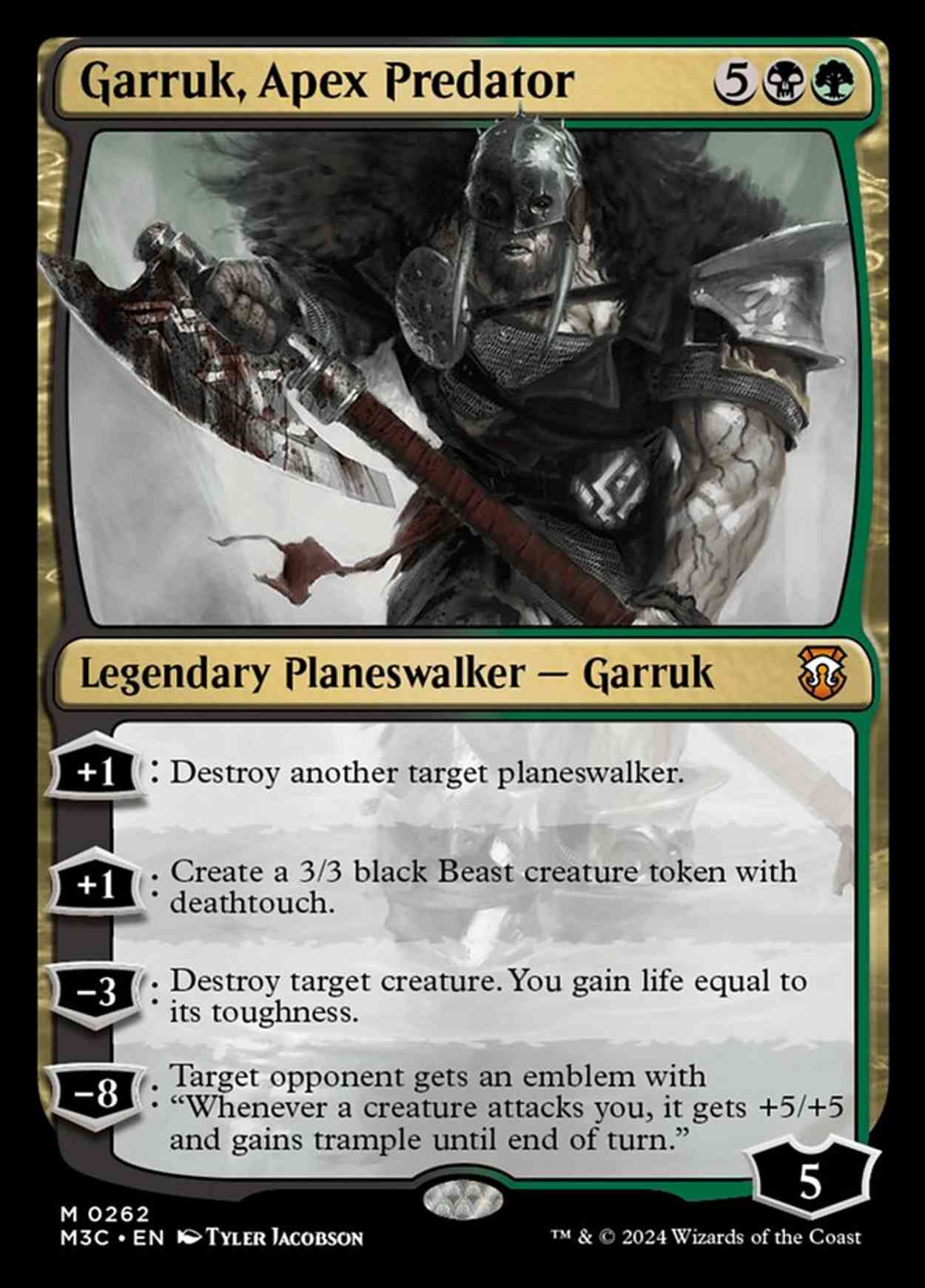 Garruk, Apex Predator magic card front