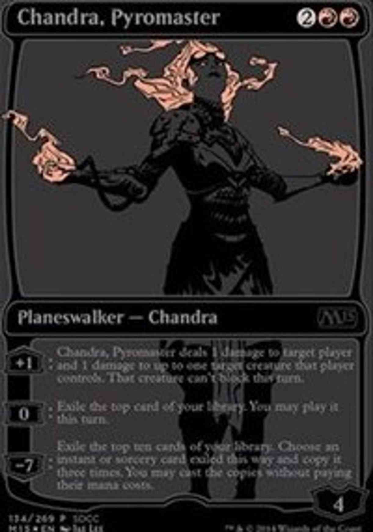 Chandra, Pyromaster (SDCC 2014 Exclusive) magic card front