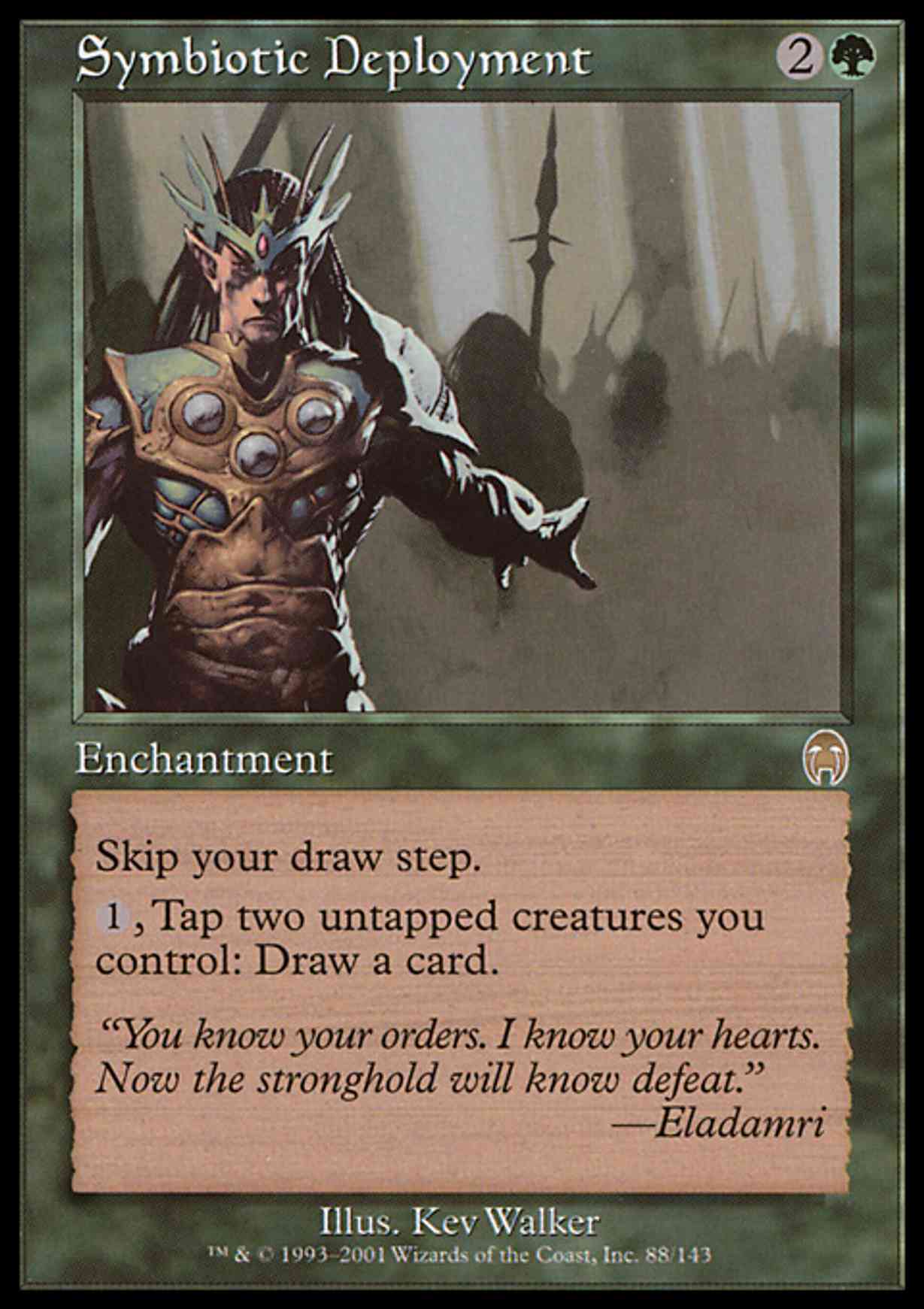 Symbiotic Deployment magic card front
