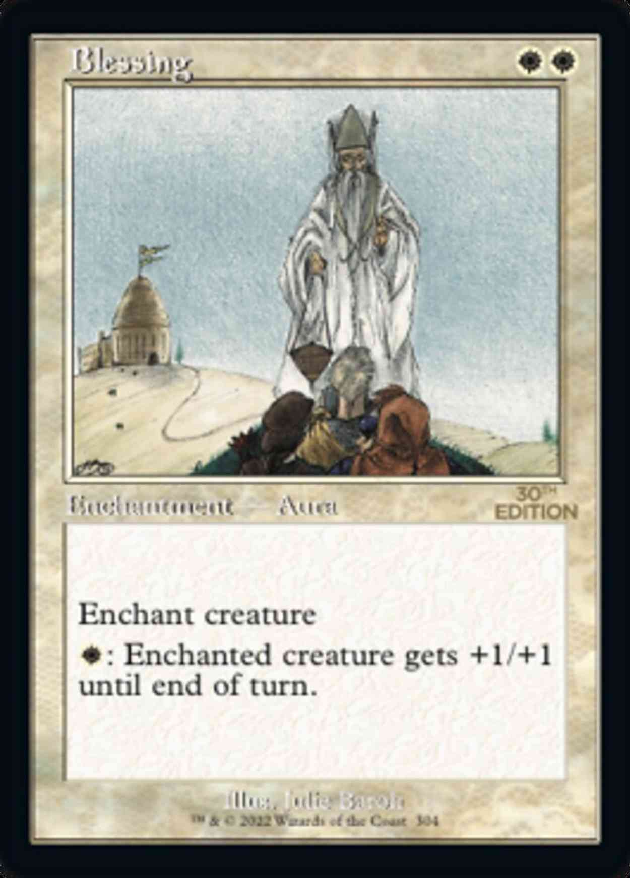 Blessing (Retro Frame) magic card front
