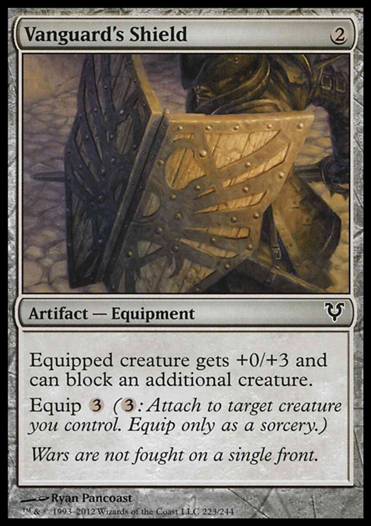 Vanguard's Shield magic card front