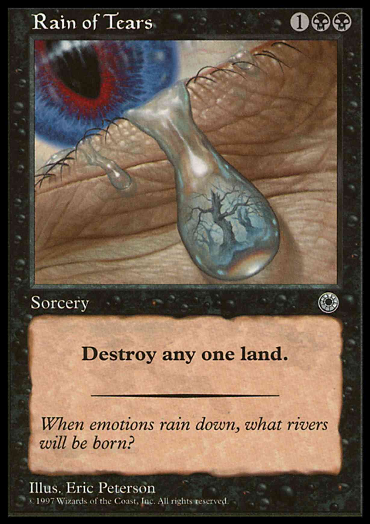 Rain of Tears magic card front