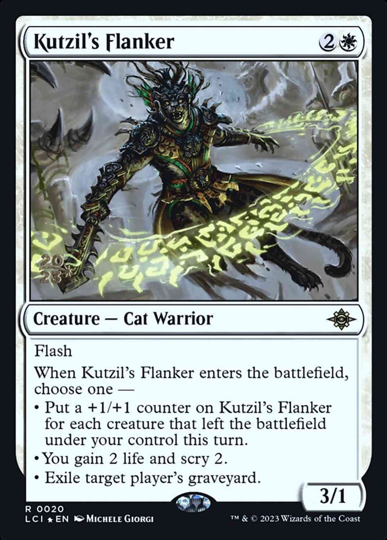 Kutzil's Flanker magic card front