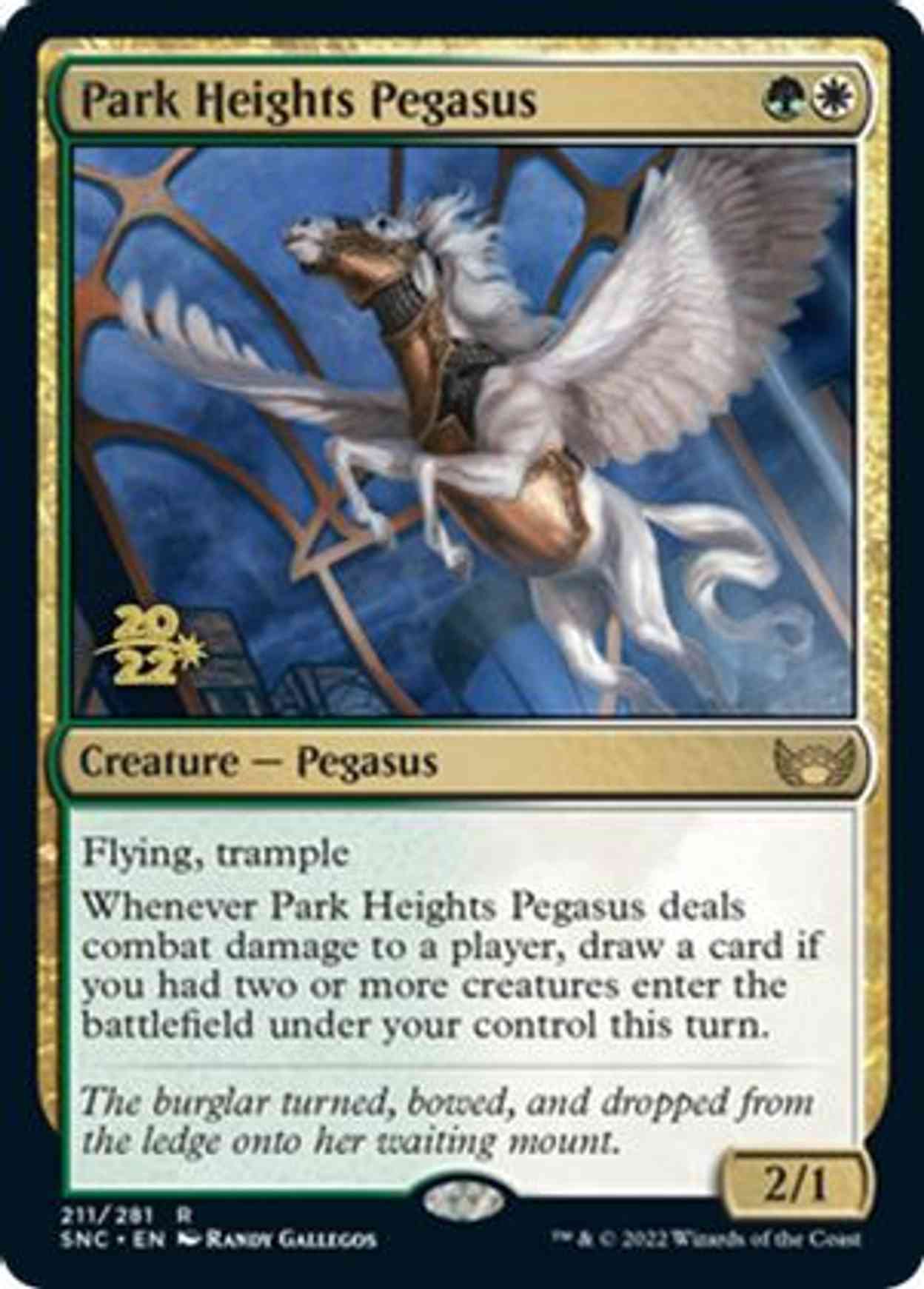 Park Heights Pegasus magic card front