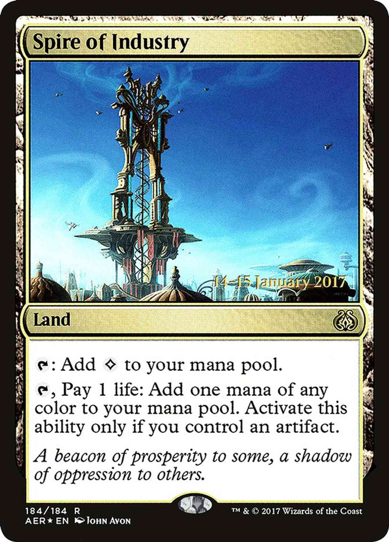 Spire of Industry magic card front
