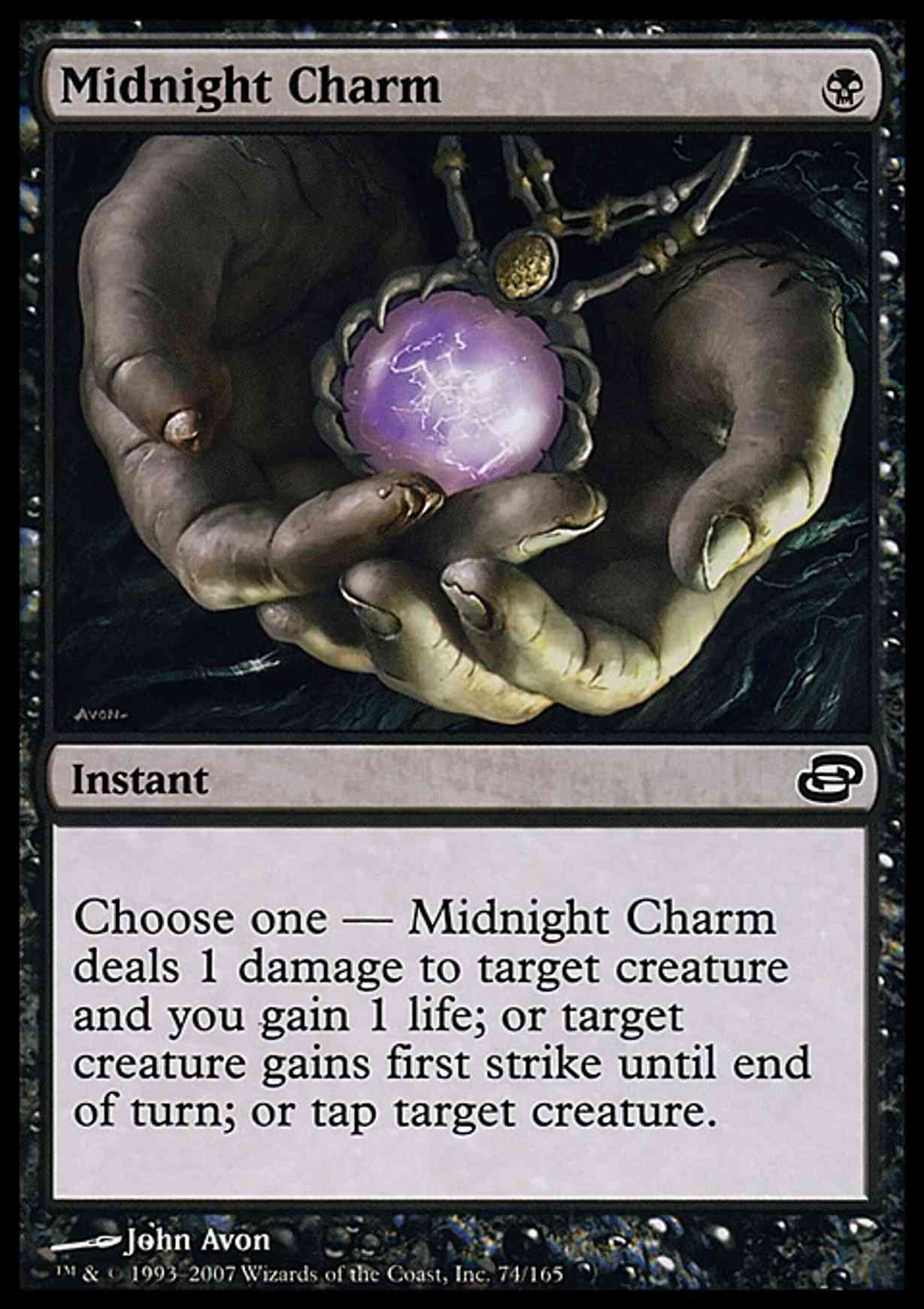 Midnight Charm magic card front